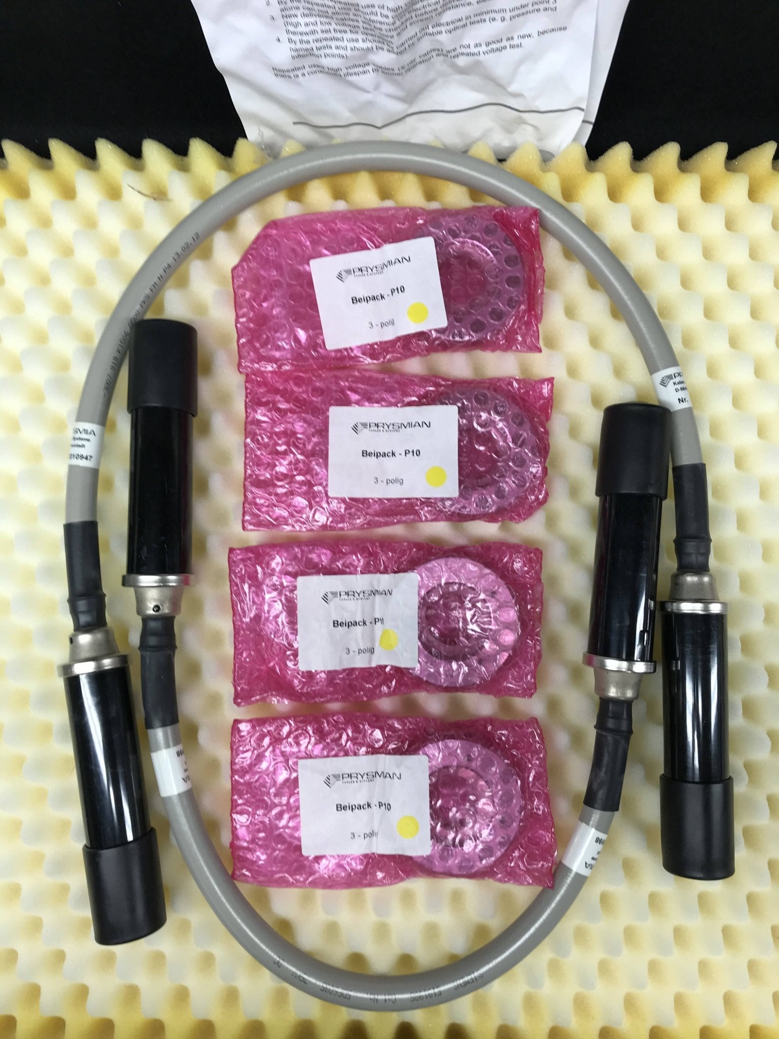 NEW HV Cables KV-W510 (03807919/3807919 SIEMENS