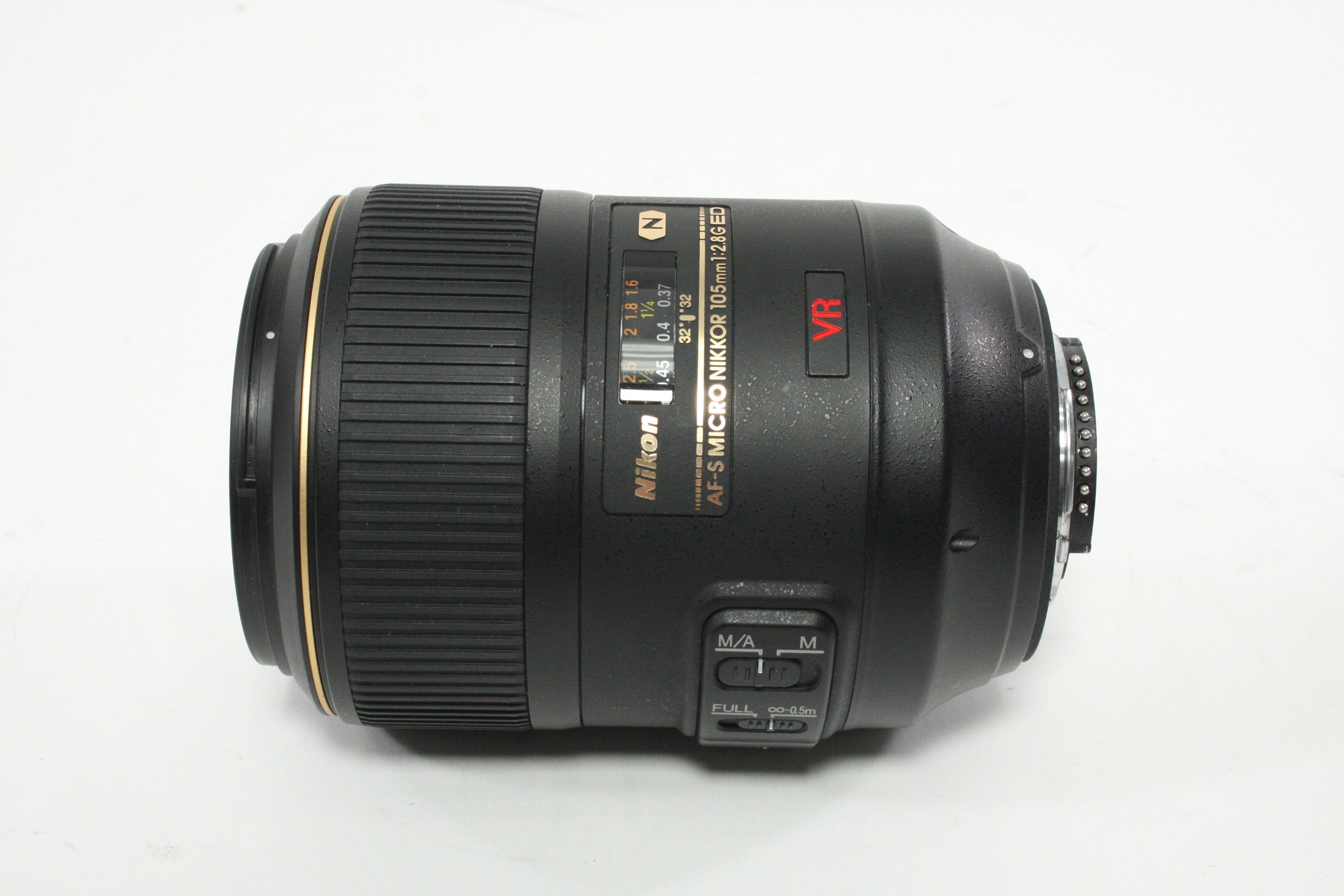 Nikon 105mm f/2.8 G ED VR N AF-S Micro SWM IF-ED Lens for Nikon F Mount