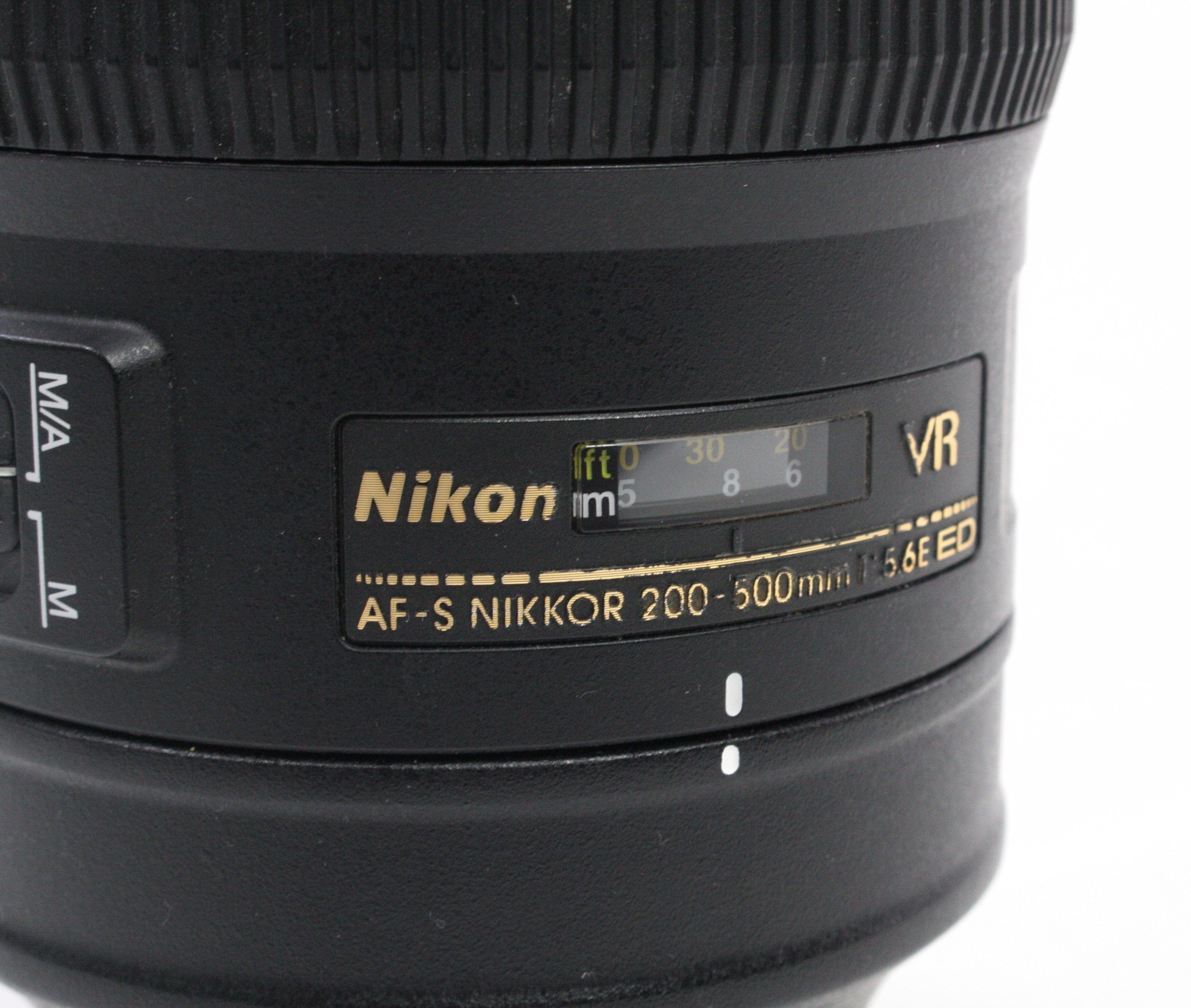 Nikon 200-500mm f/5.6E AF-S ED-VR for Nikon F Mount