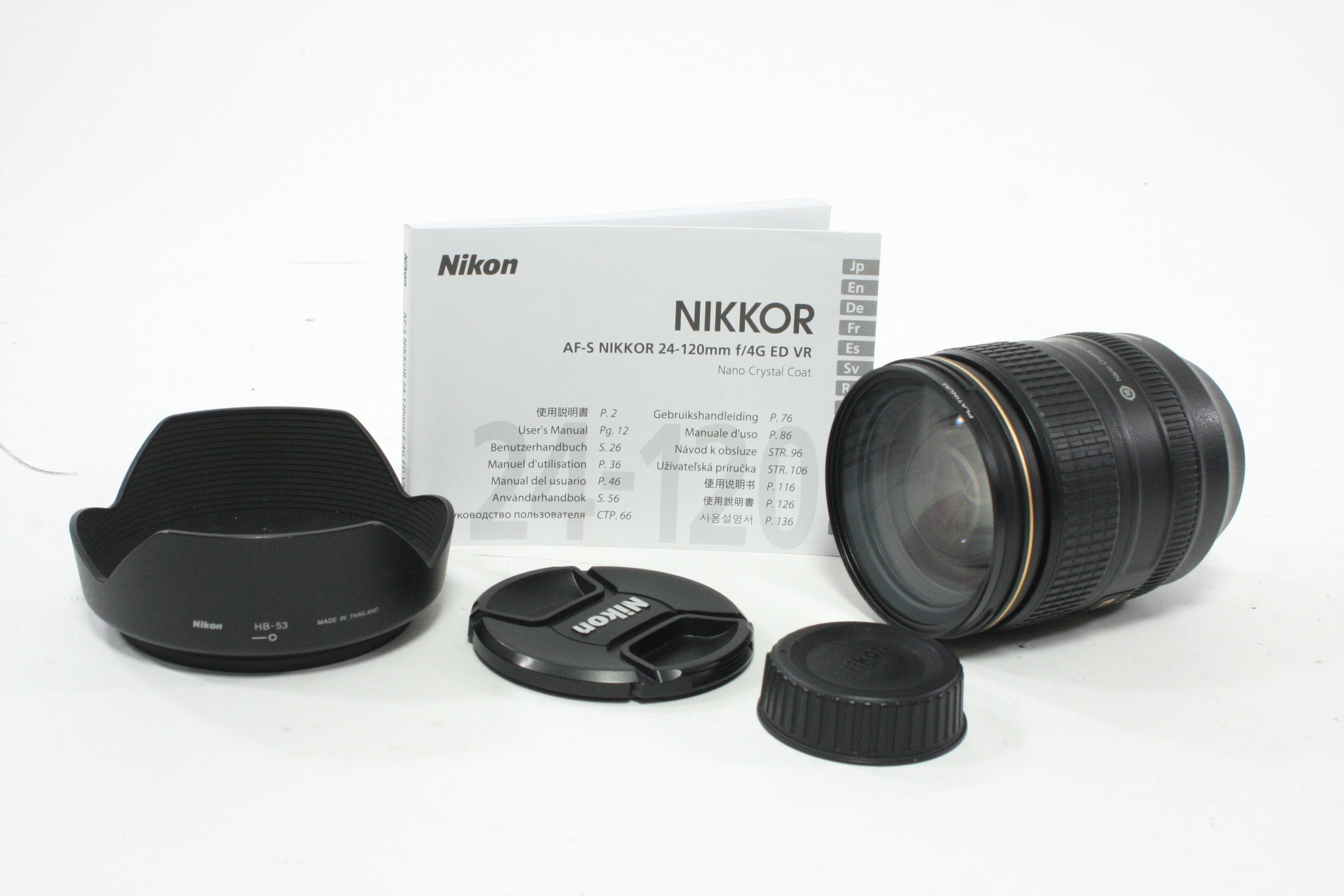 Nikon 24-120mm f/4 G ED AF-S Lens for Nikon AF Mount