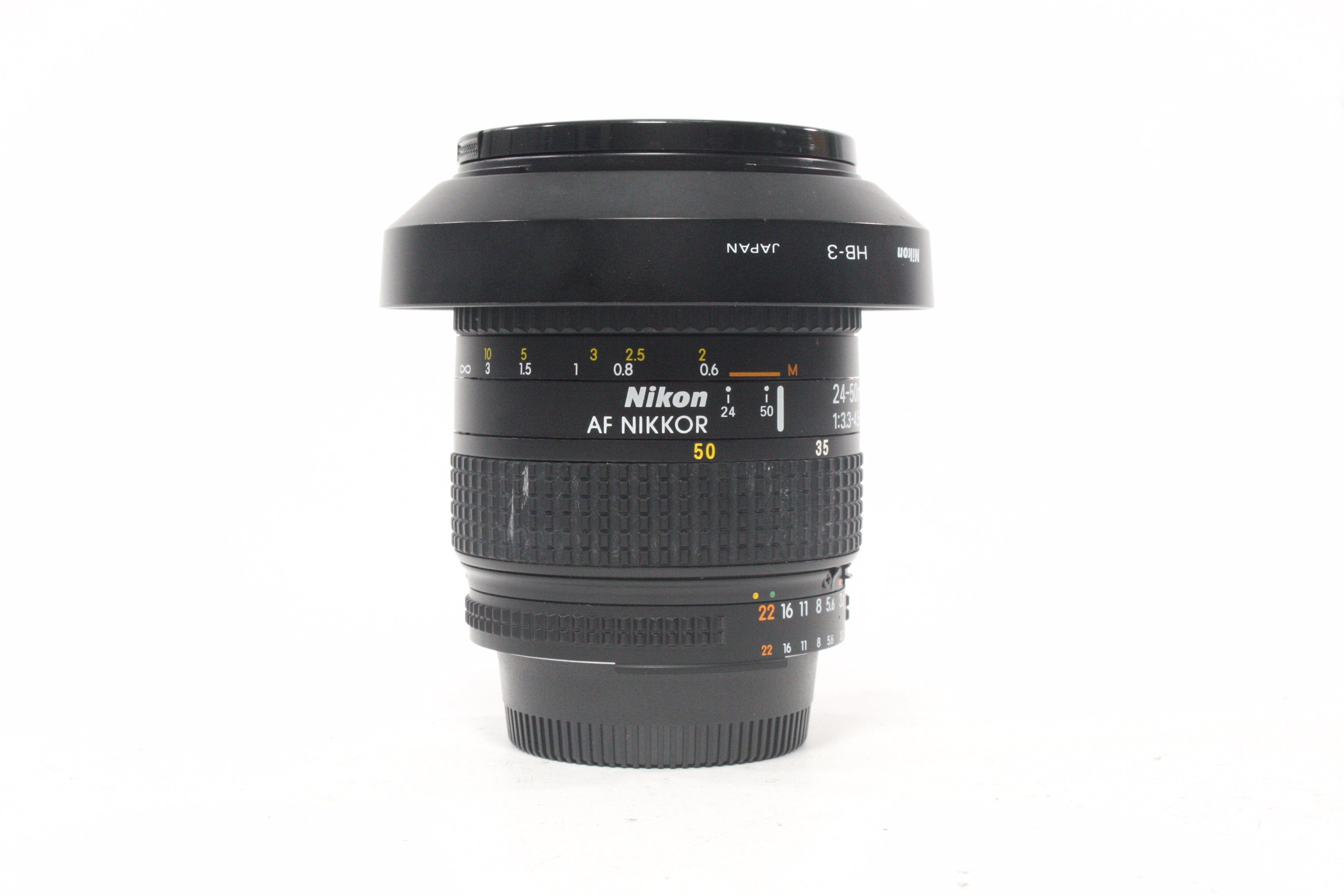 Nikon 24-50mm f/3.3-4.5 D AF Nikkor Lens for Nikon AF Mount
