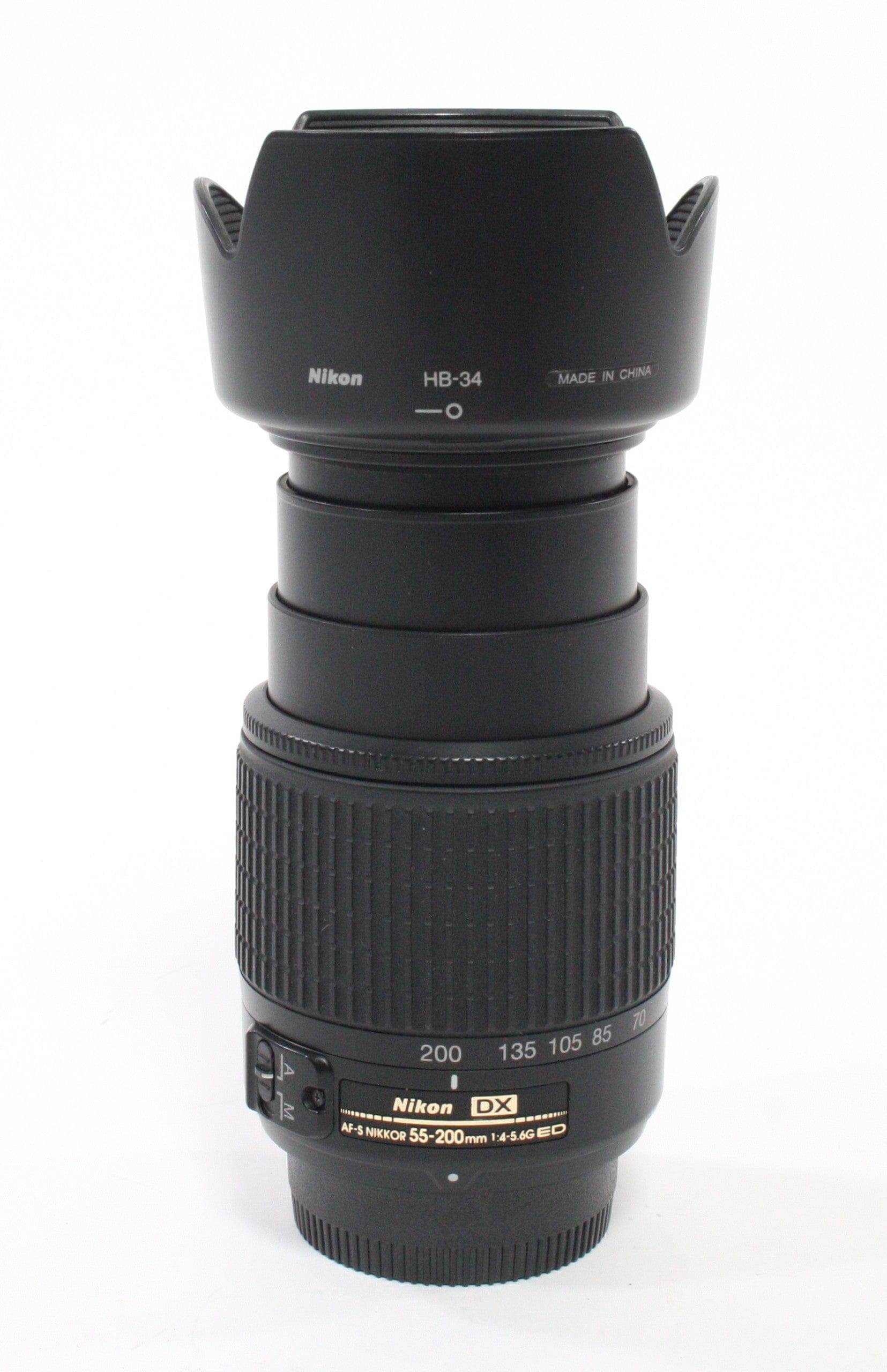 Nikon 55-200mm f/4-5.6 G AF-S ED DG Lens Non-VR for Nikon F mount