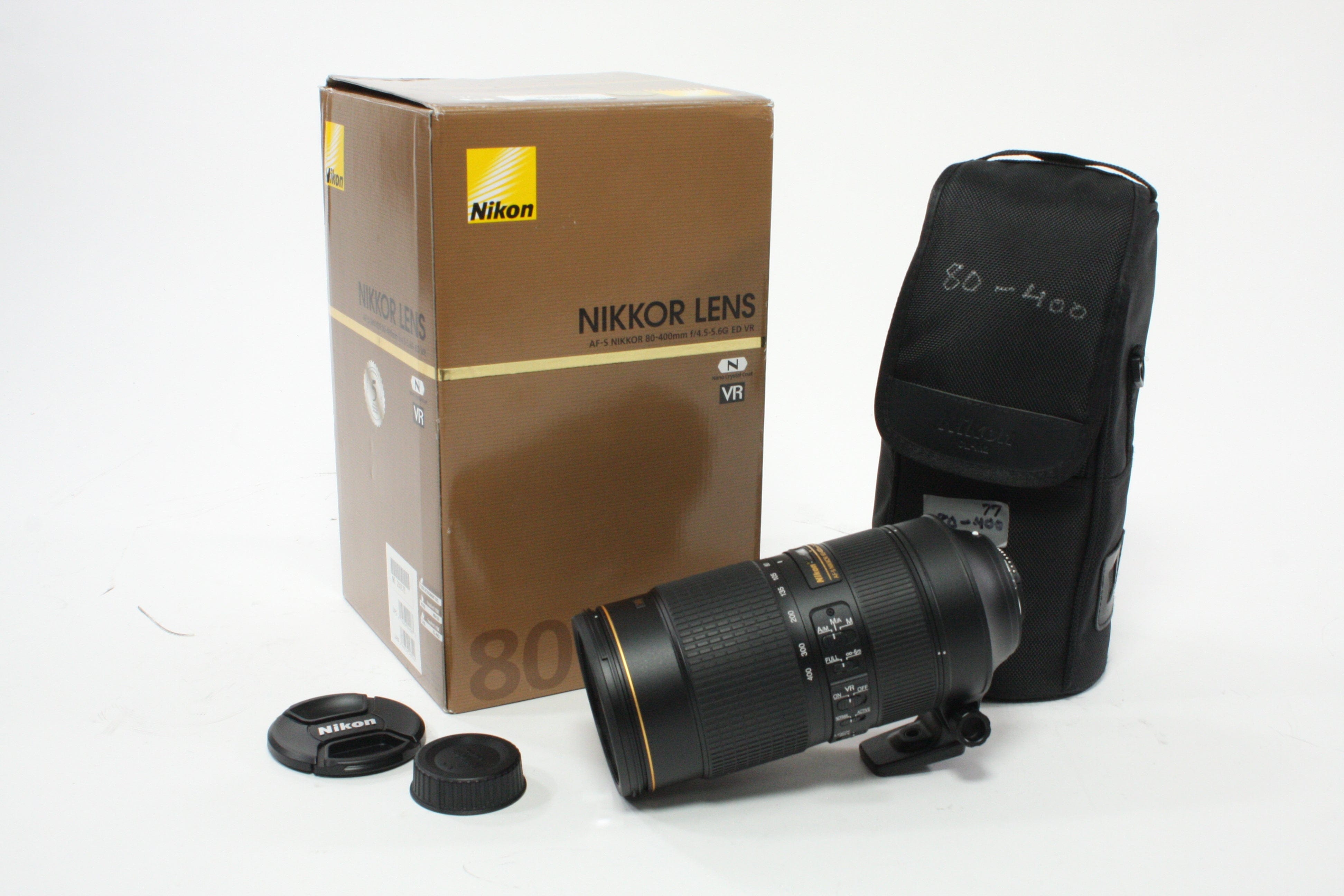 Nikon 80-400mm f/4.5-5.6 G N AF-S SWM VR Super ED IF Lens for Nikon F Mount