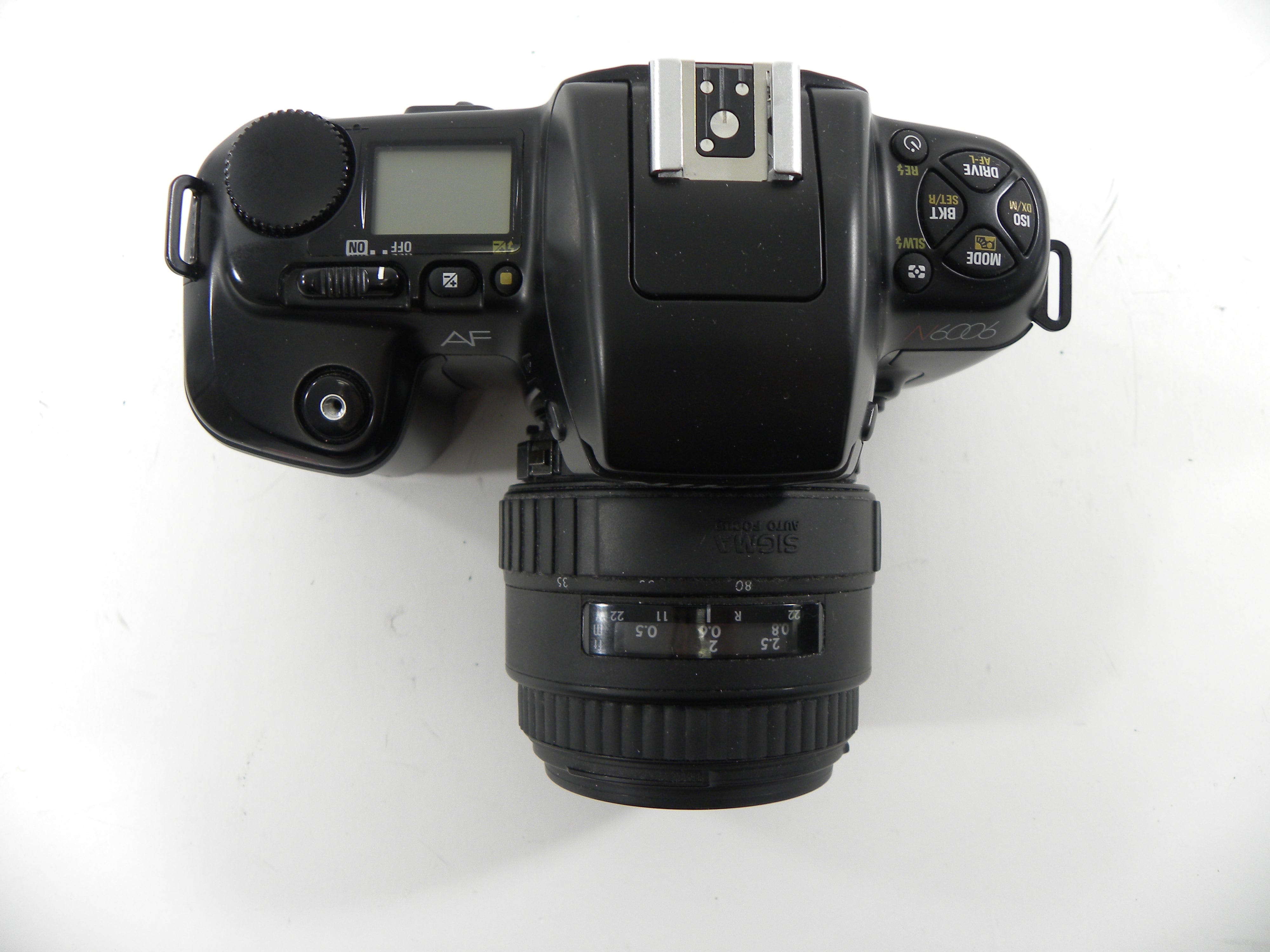 Nikon AF N6006 35mm SLR w/Sigma 35-80mm f4-5.6