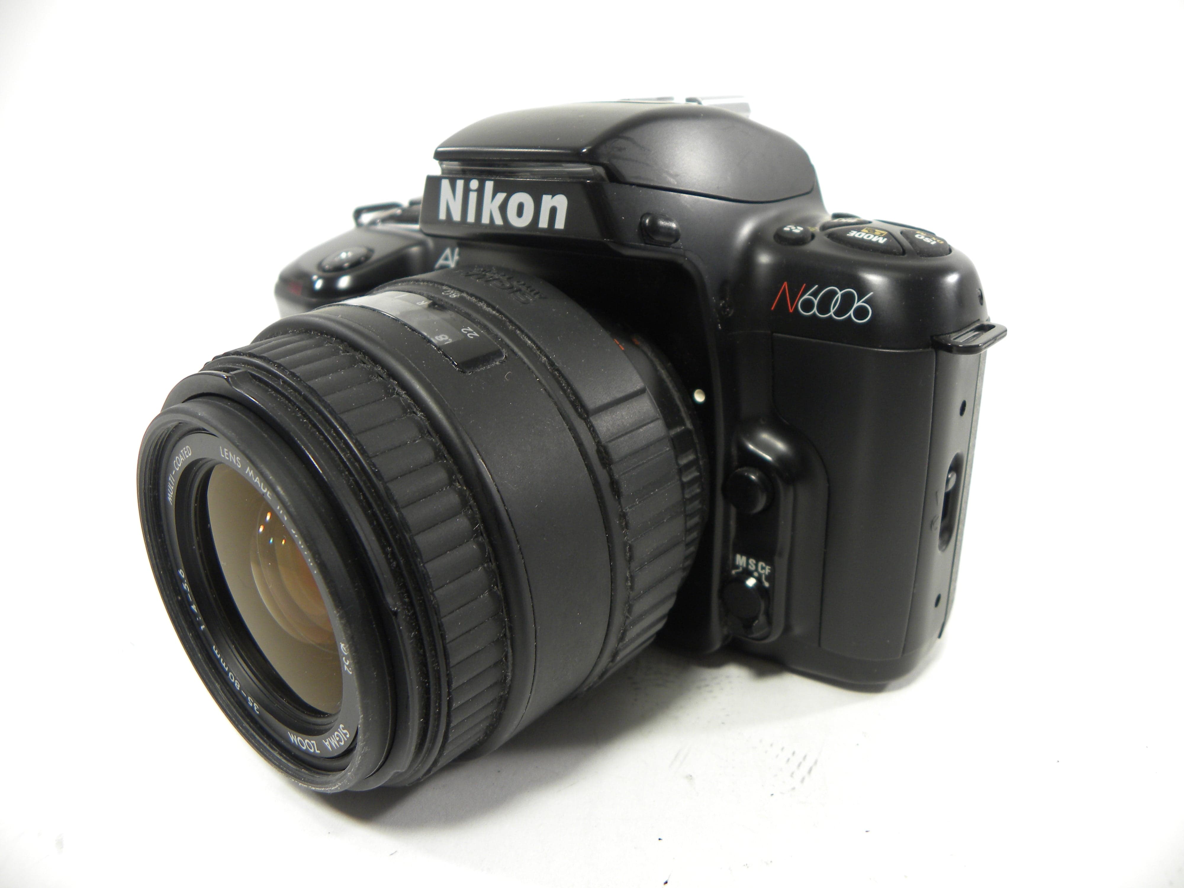 Nikon AF N6006 35mm SLR w/Sigma 35-80mm f4-5.6