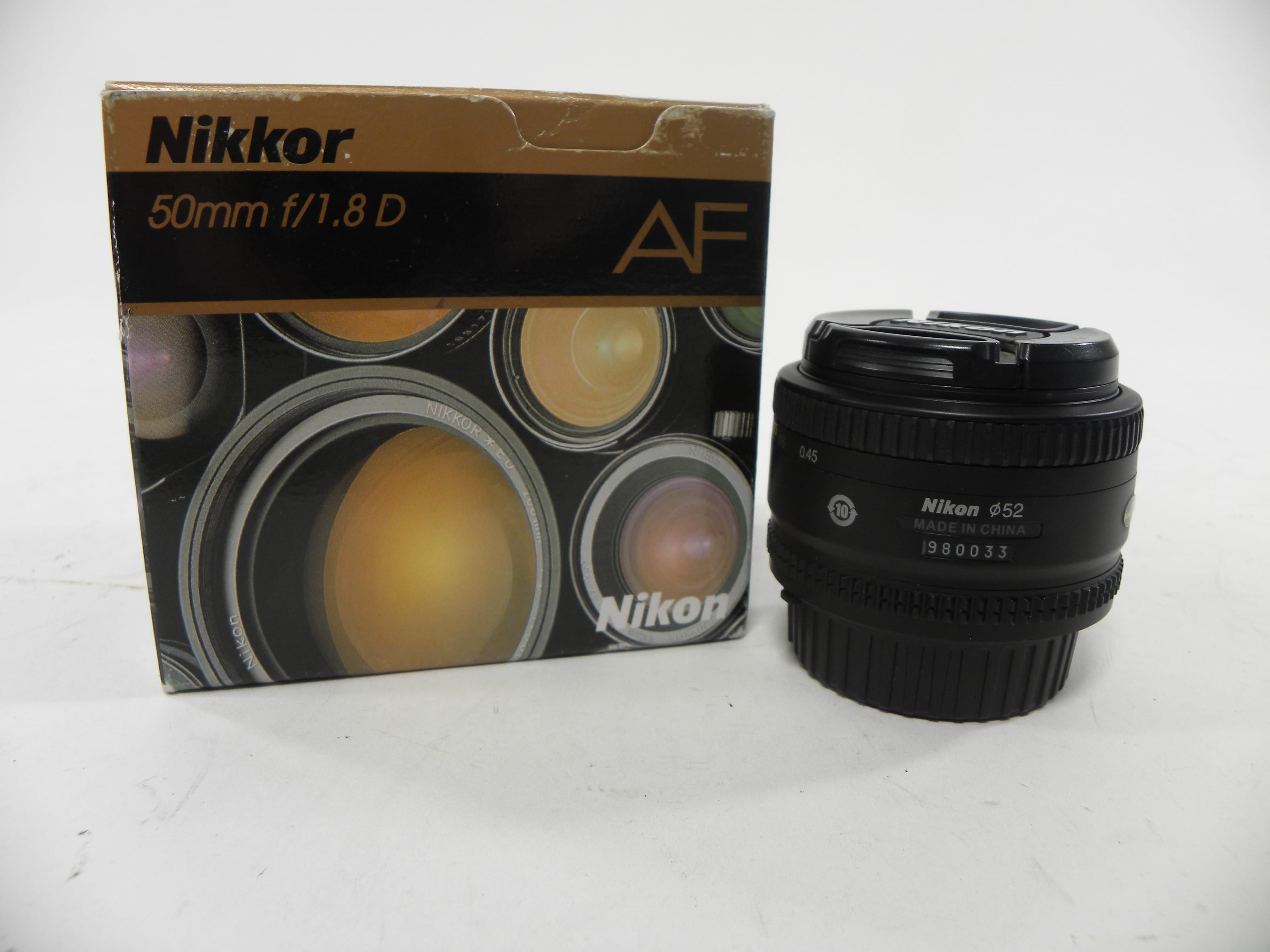 Nikon AF Nikkor 50mm f1.8D