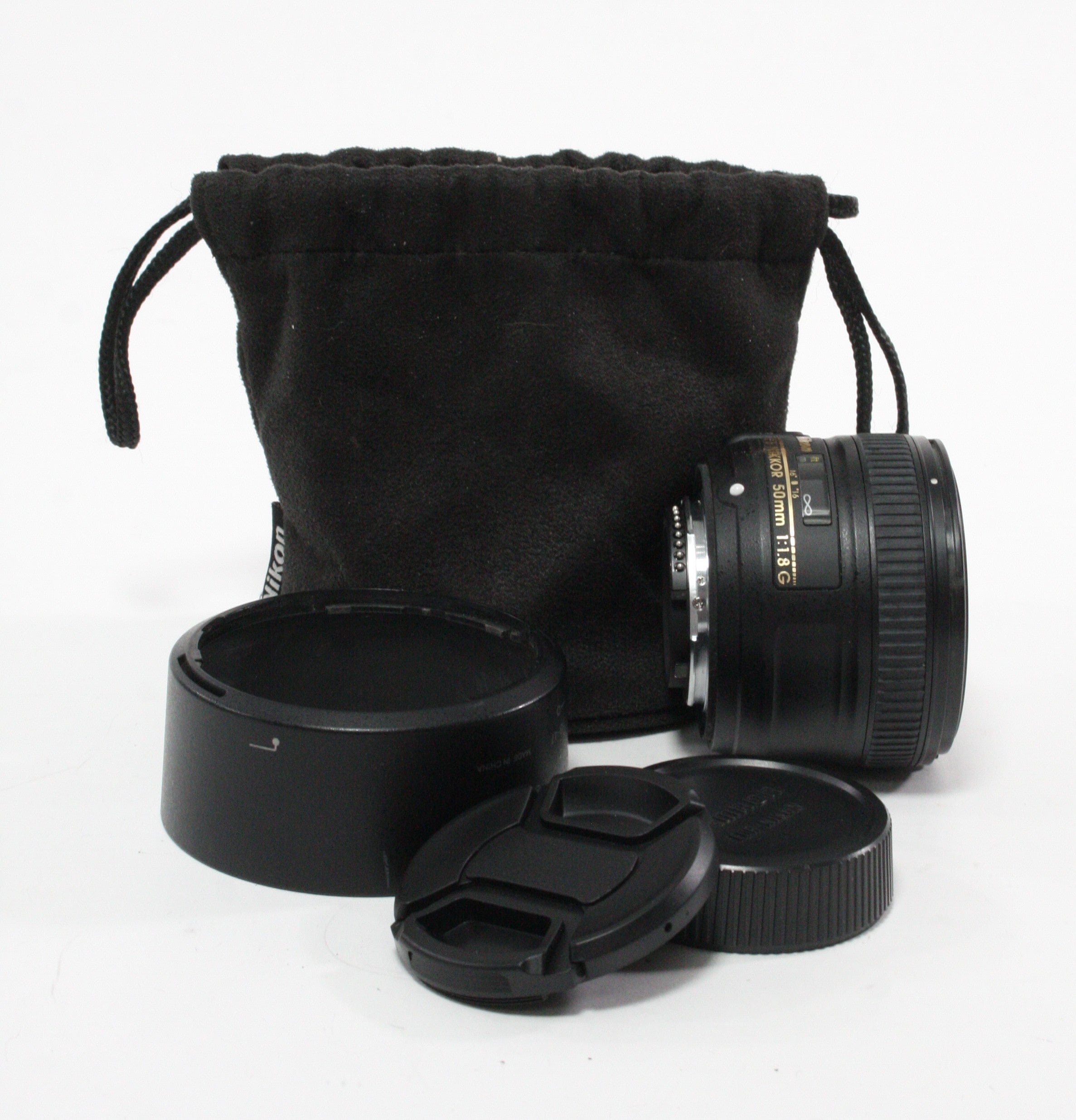 Nikon AF-S 50mm f/1.8G lens.
