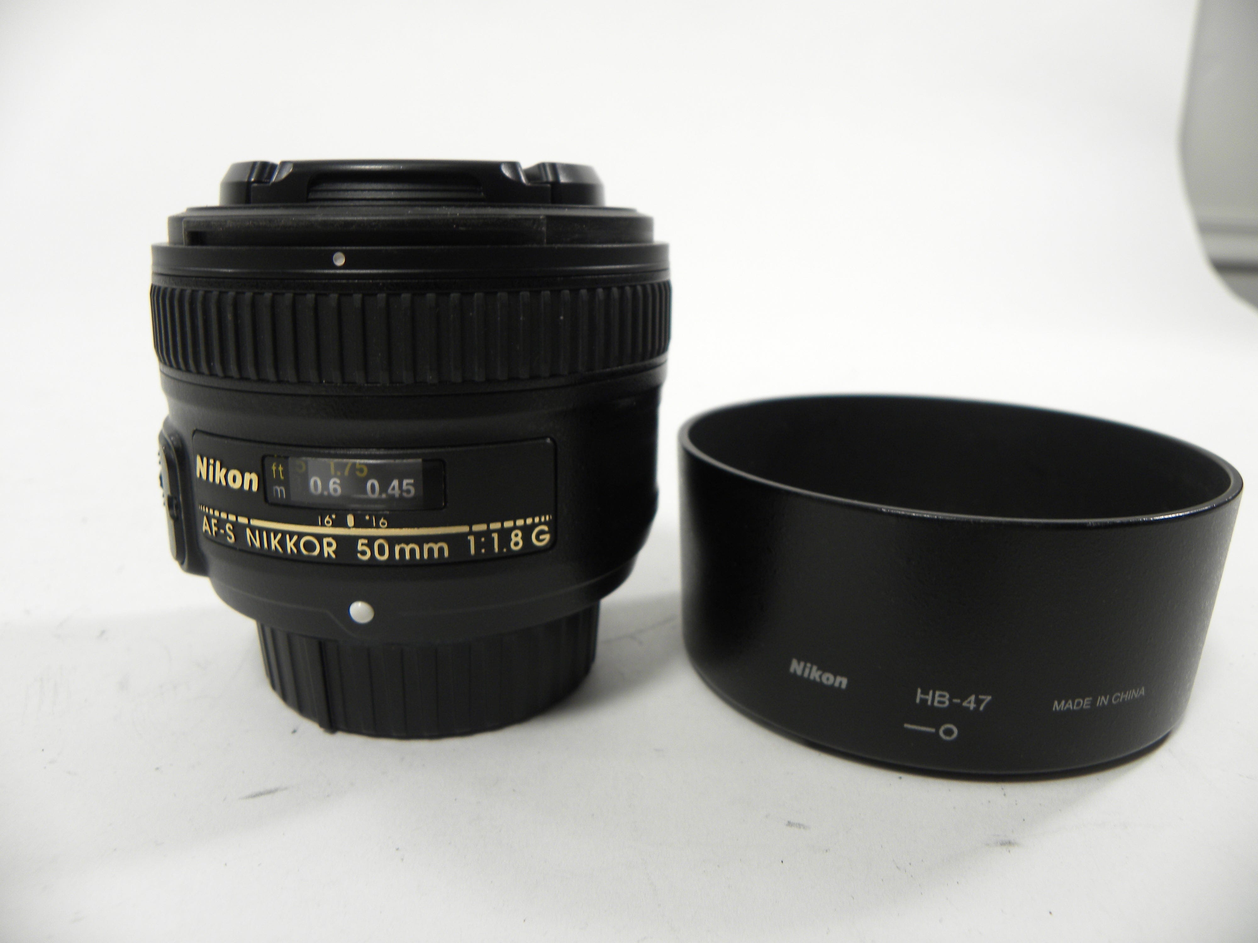 Nikon AF-S Nikkor 50mm f1.8G lens