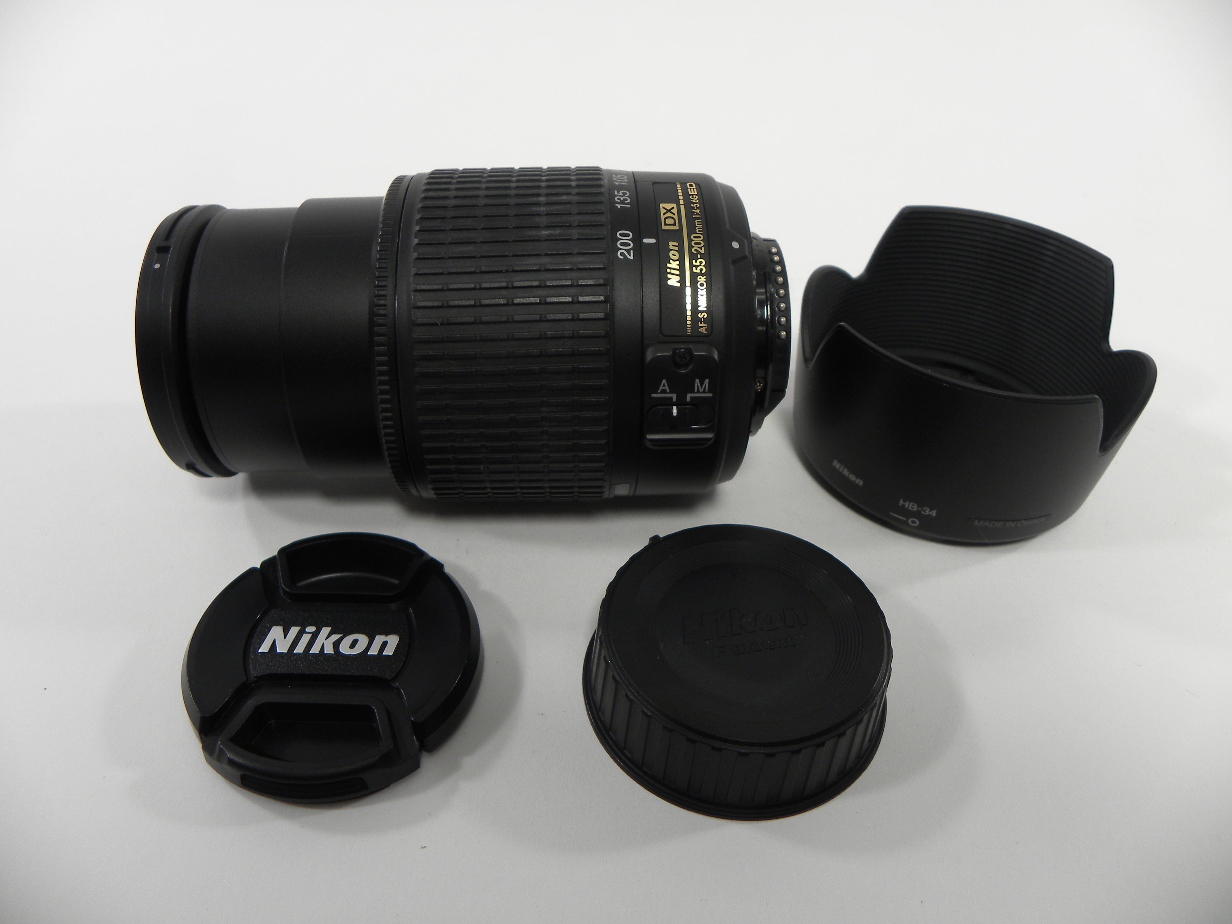 Nikon AF-S Nikkor DX ED 55-200 f4-5.6G