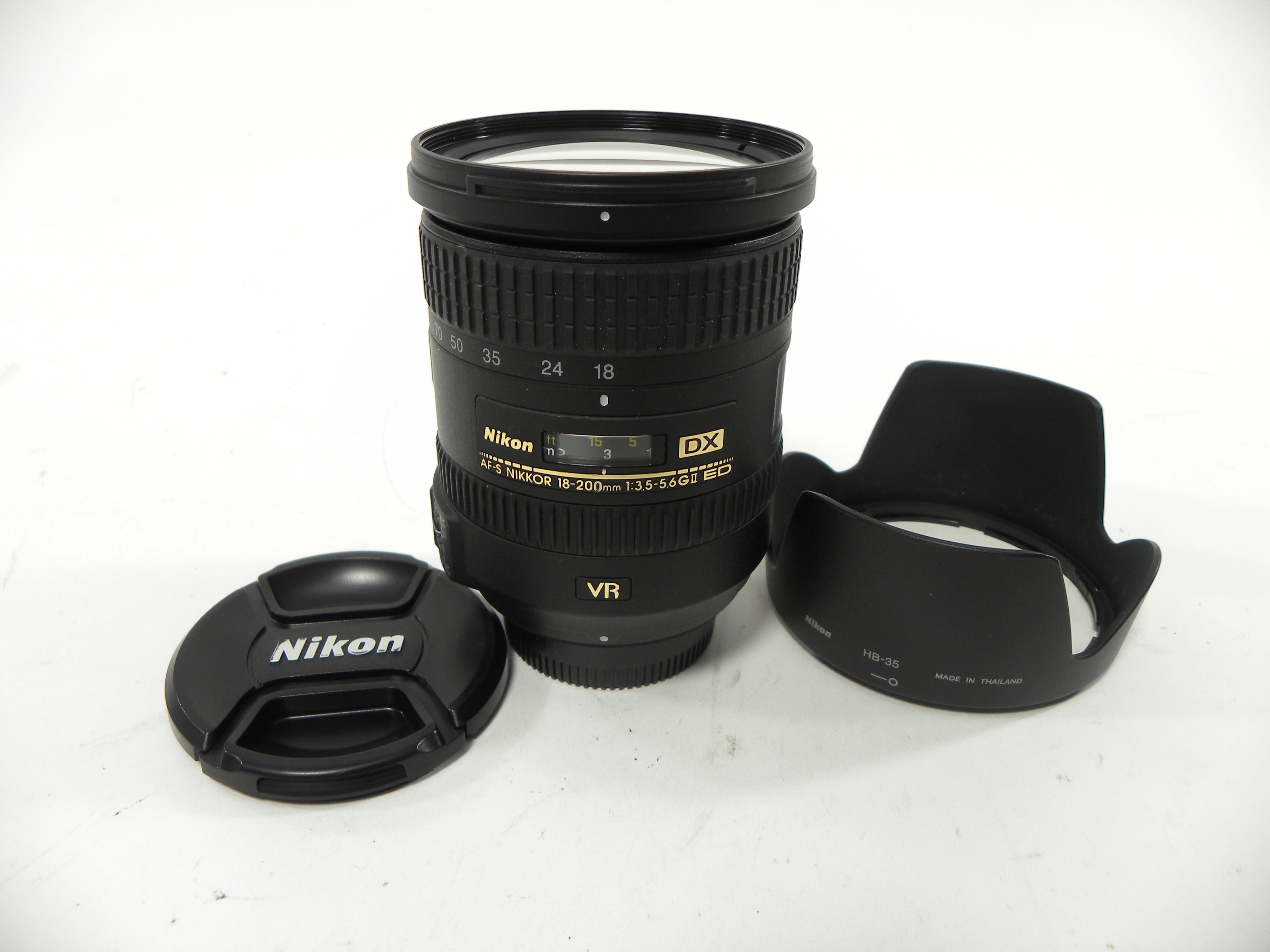 Nikon AF-S Nikkor DX VR ED IF 18-200mm f3.5-5.6G II