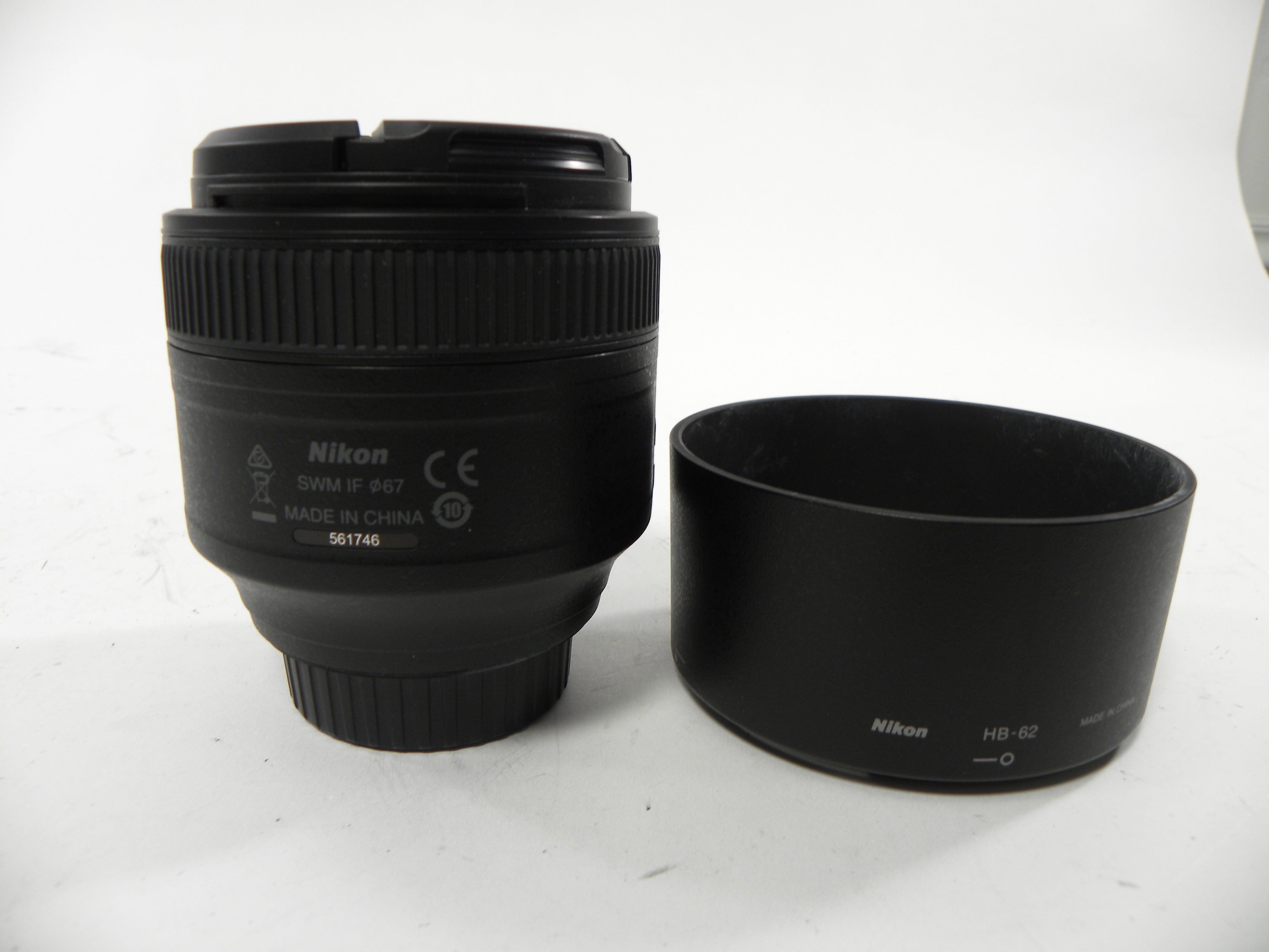 Nikon AF-S Nikkor IF 85mm f1.8G
