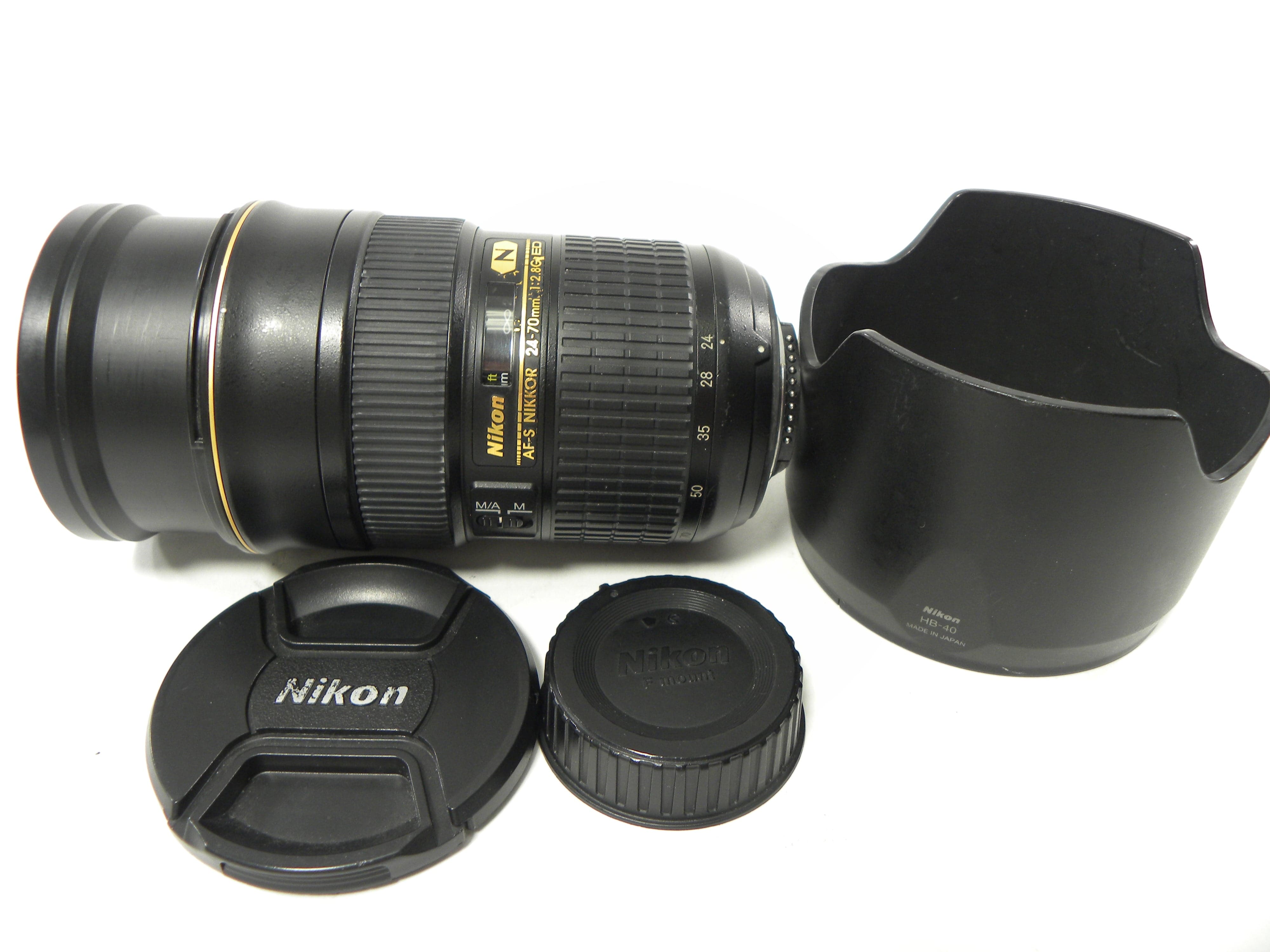 Nikon AF-S Nikkor N SWM ED IF 24-70mm f2.8G F Mount