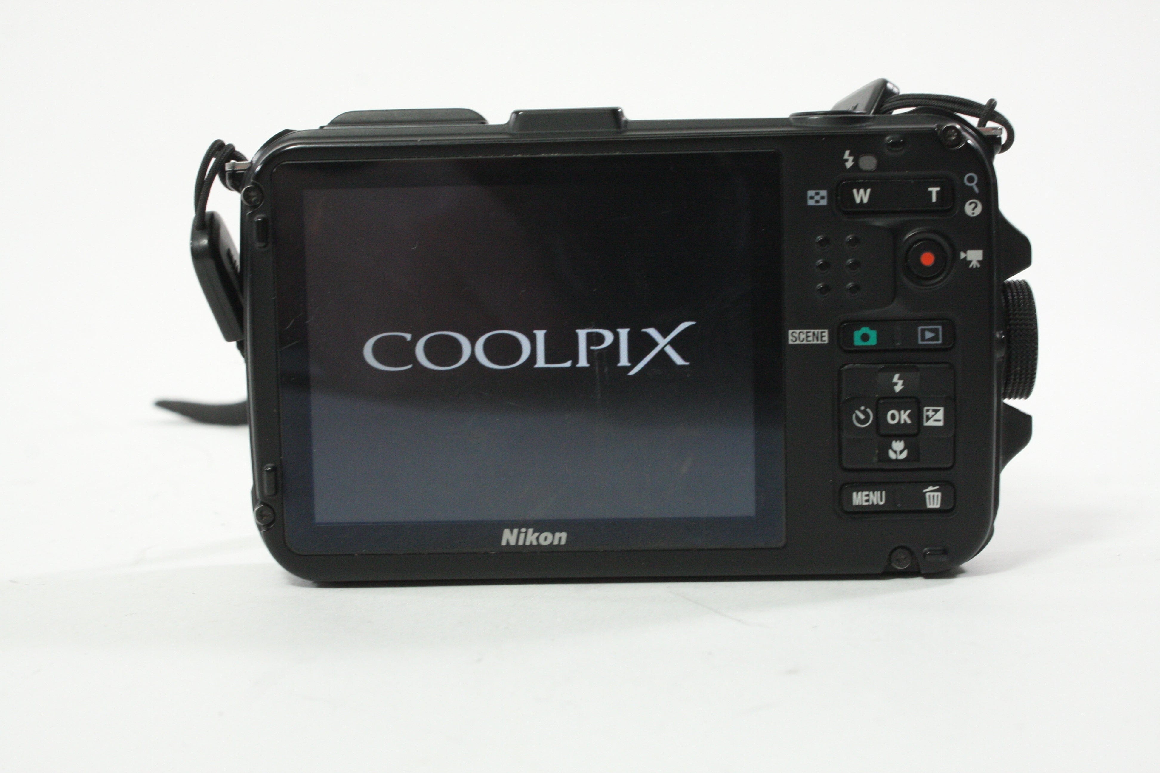 Nikon Coolpix AW100 Waterproof Digital Point-and-Shoot Camera 5x Zoom 16.0mp (Blue)