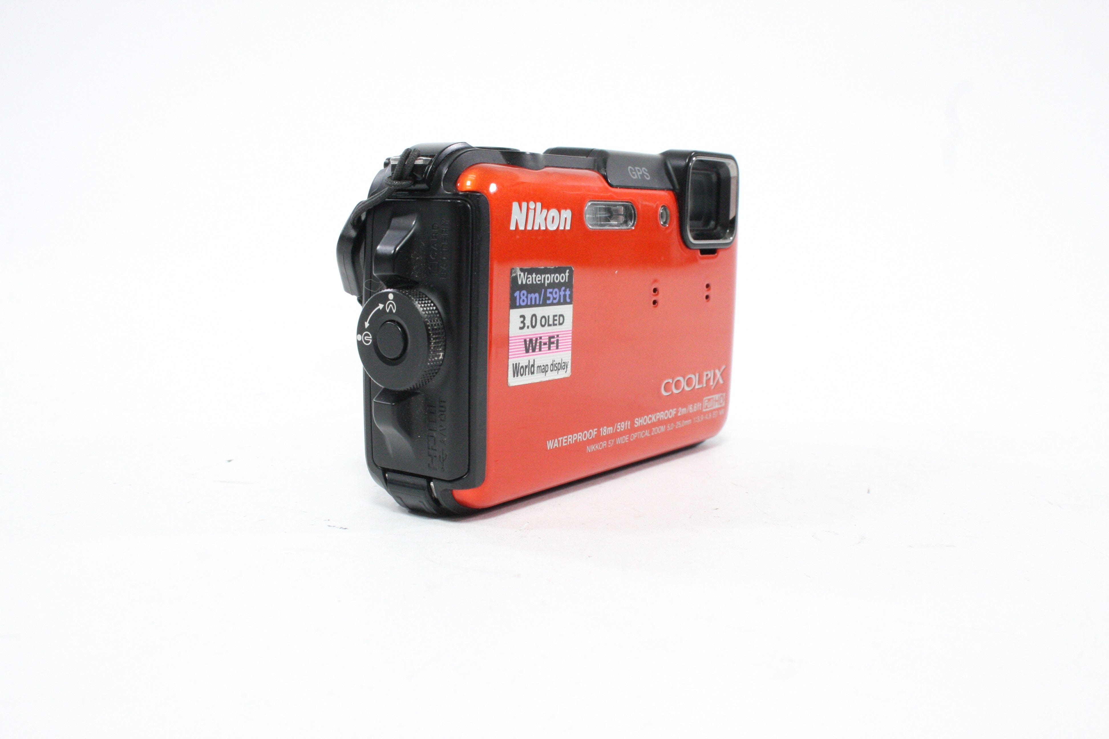 Nikon Coolpix AW110 Digital Point-and-Shoot Camera 5x Zoom 16mp