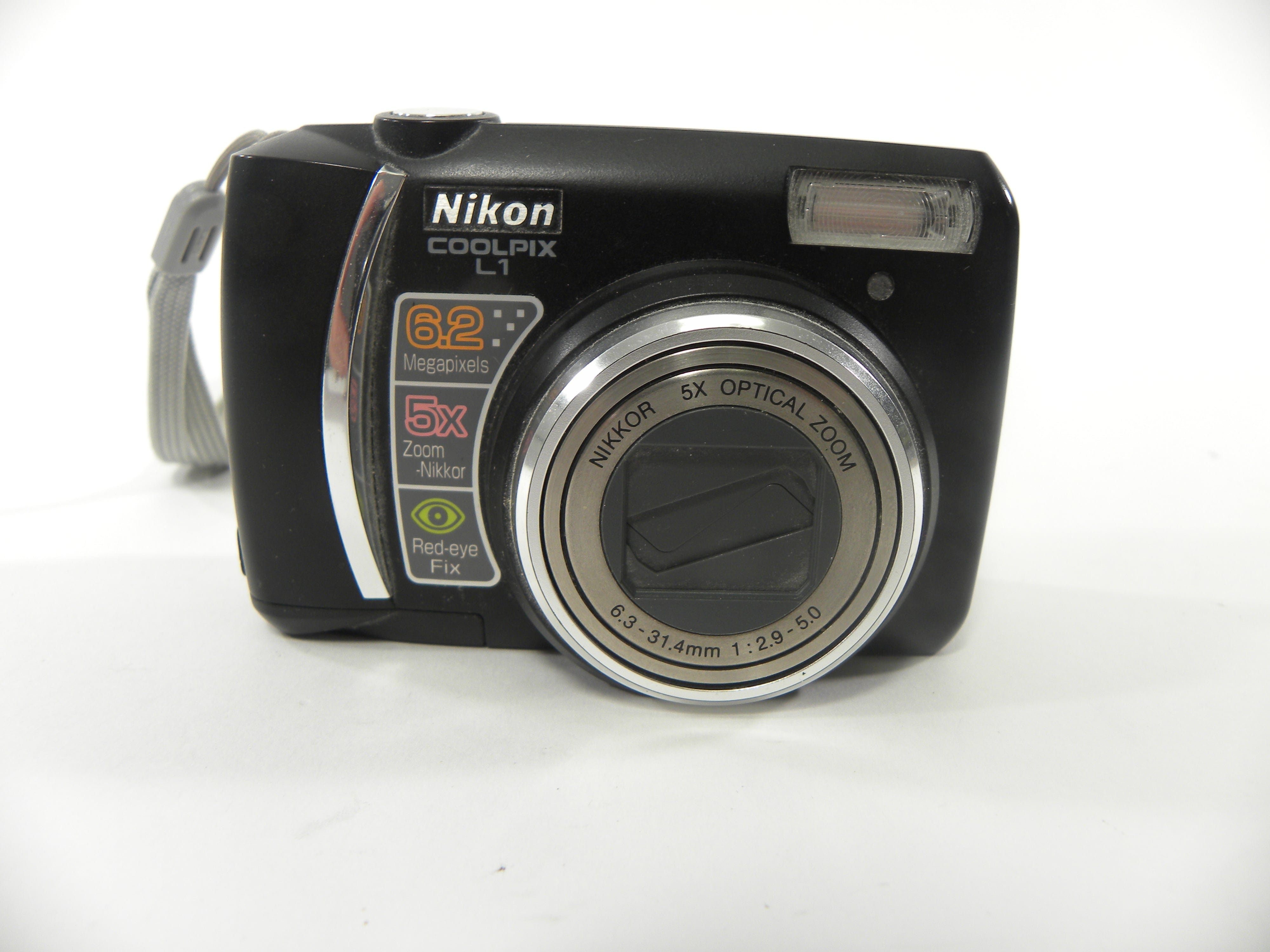 Nikon Coolpix L1 6.2mp Digital Camera (Black)