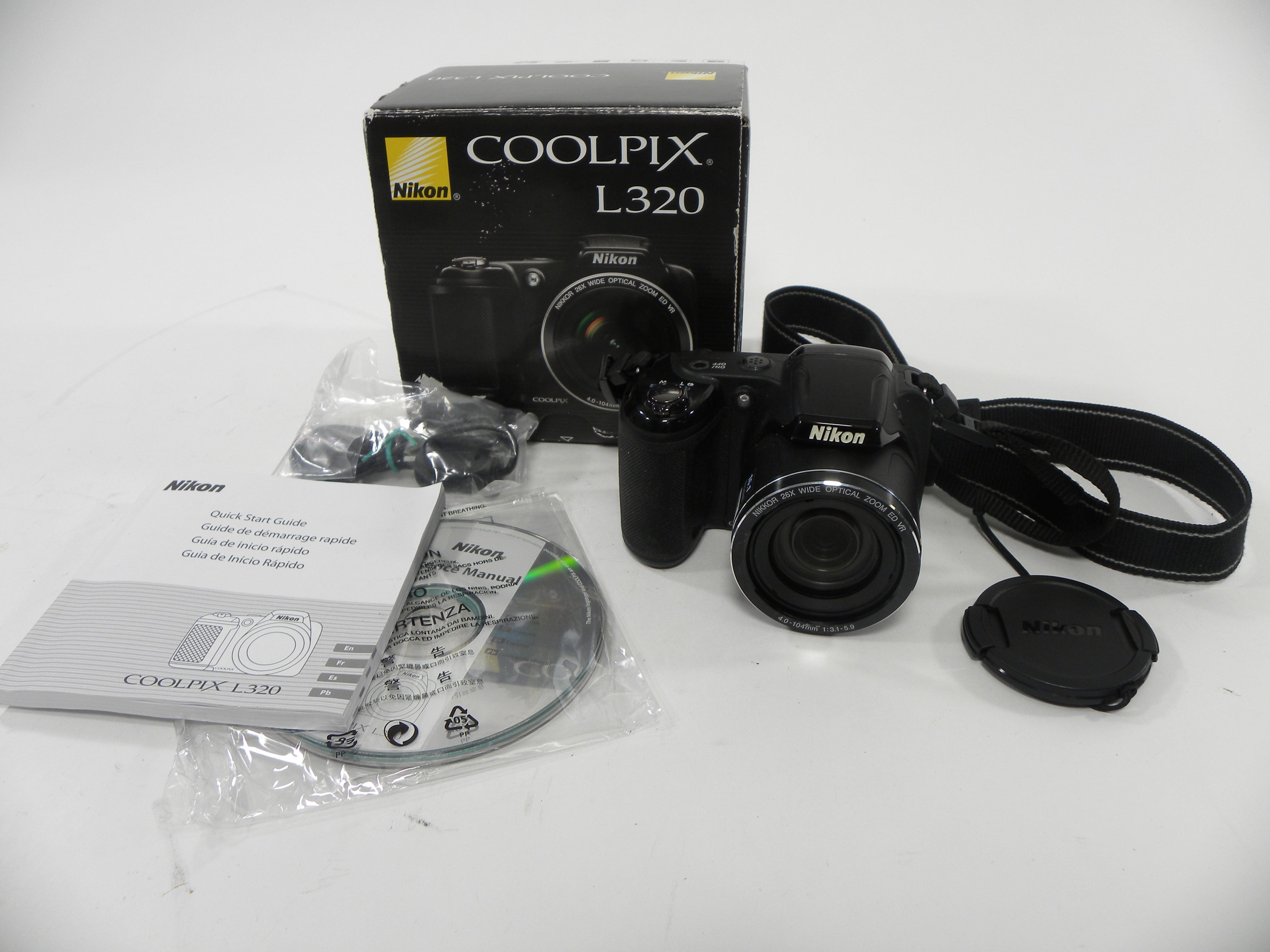 Nikon Coolpix L320 16.1mp Digital Camera