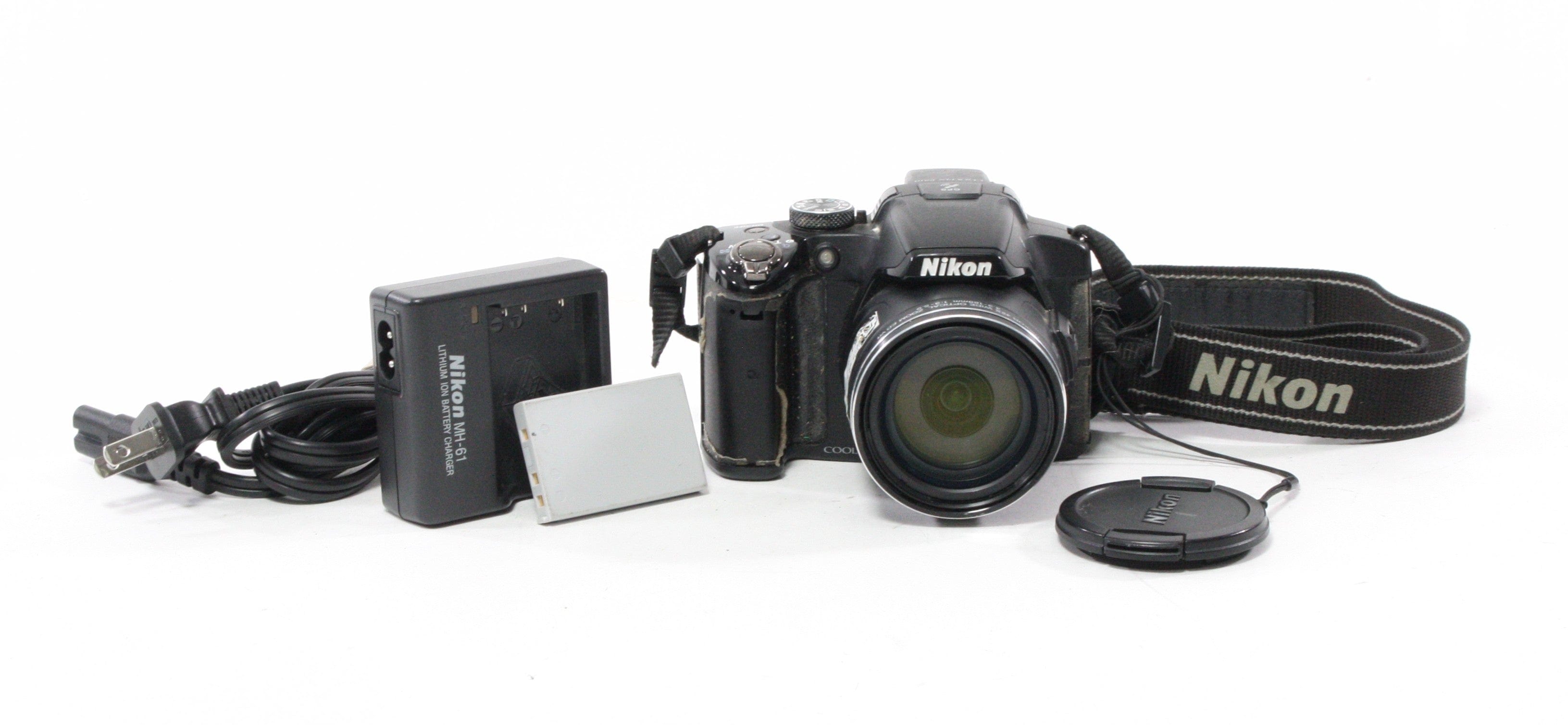 Nikon Coolpix P510 Digital Camera with 4.3-10mm f/3-5.6 42x Zoom 3.0mp (AS-IS)