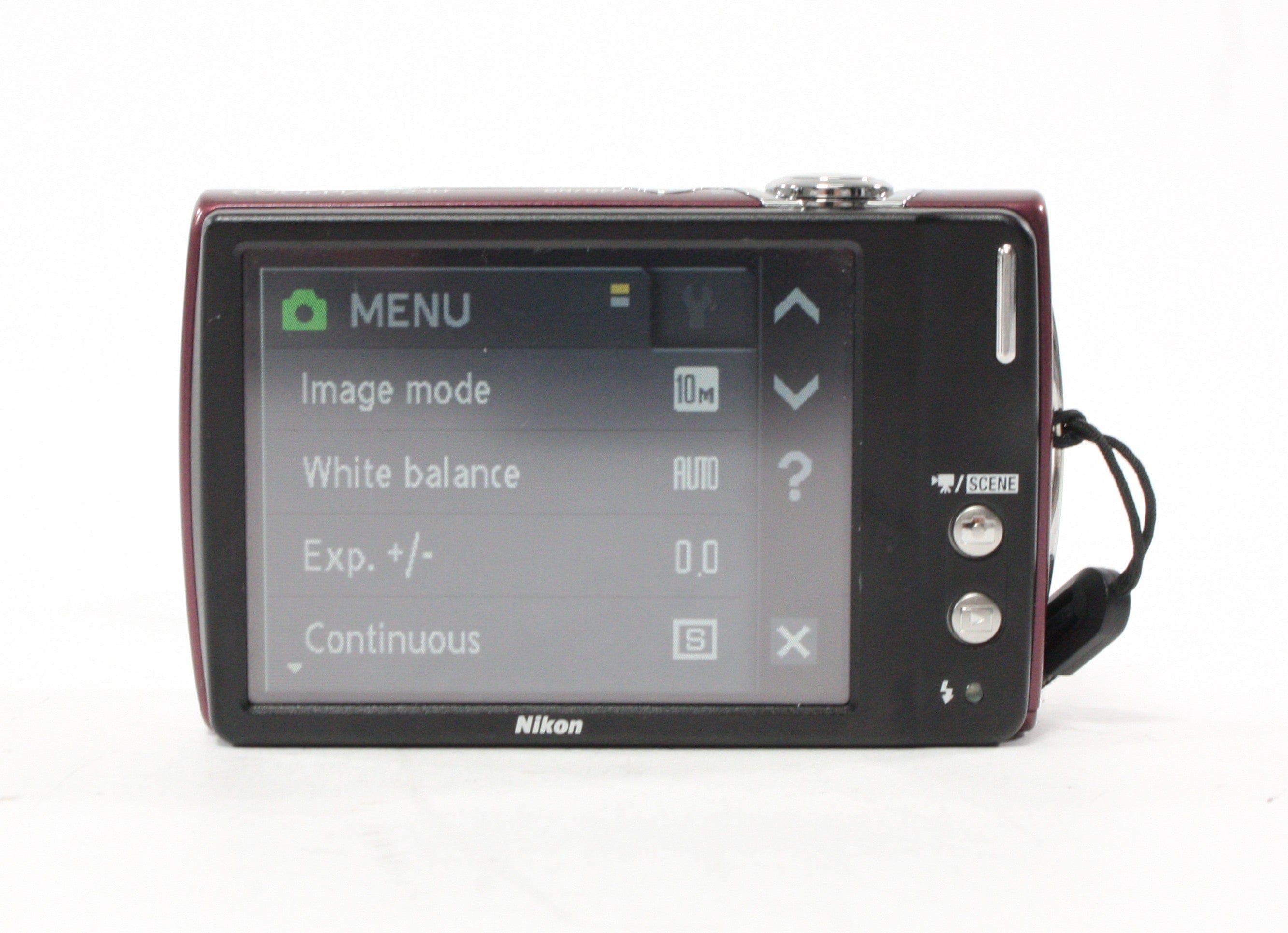 Nikon Coolpix S230 Touch Screen Digital Point-and-Shoot 3x Zoom 10mp (Purple)
