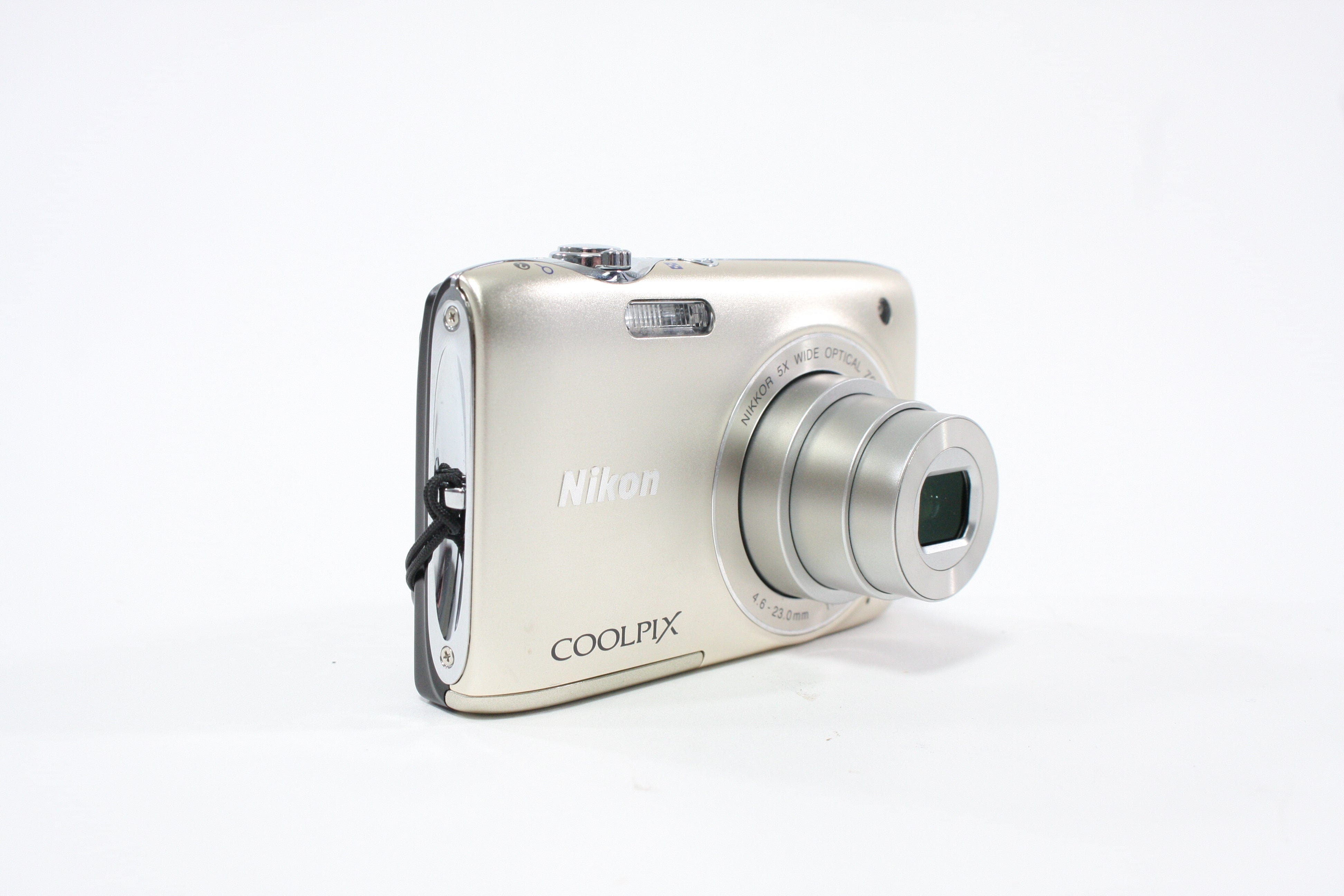 Nikon Coolpix S3100 Digital Camera 5x Zoom 14.0mp (Gold)