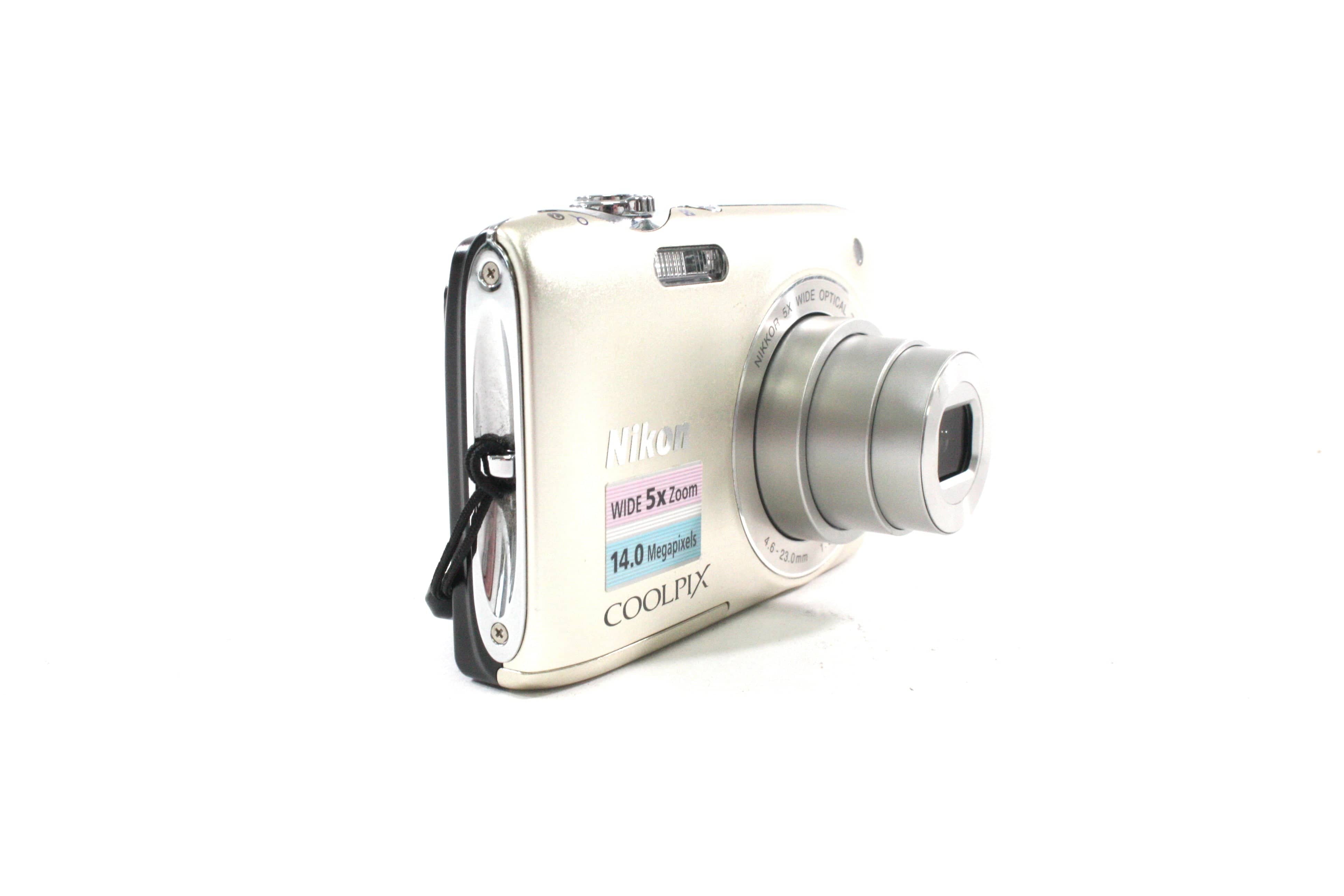Nikon Coolpix S3100 Digital Point-and-Shoot Camera 5x Zoom 14.0mp (Silver)