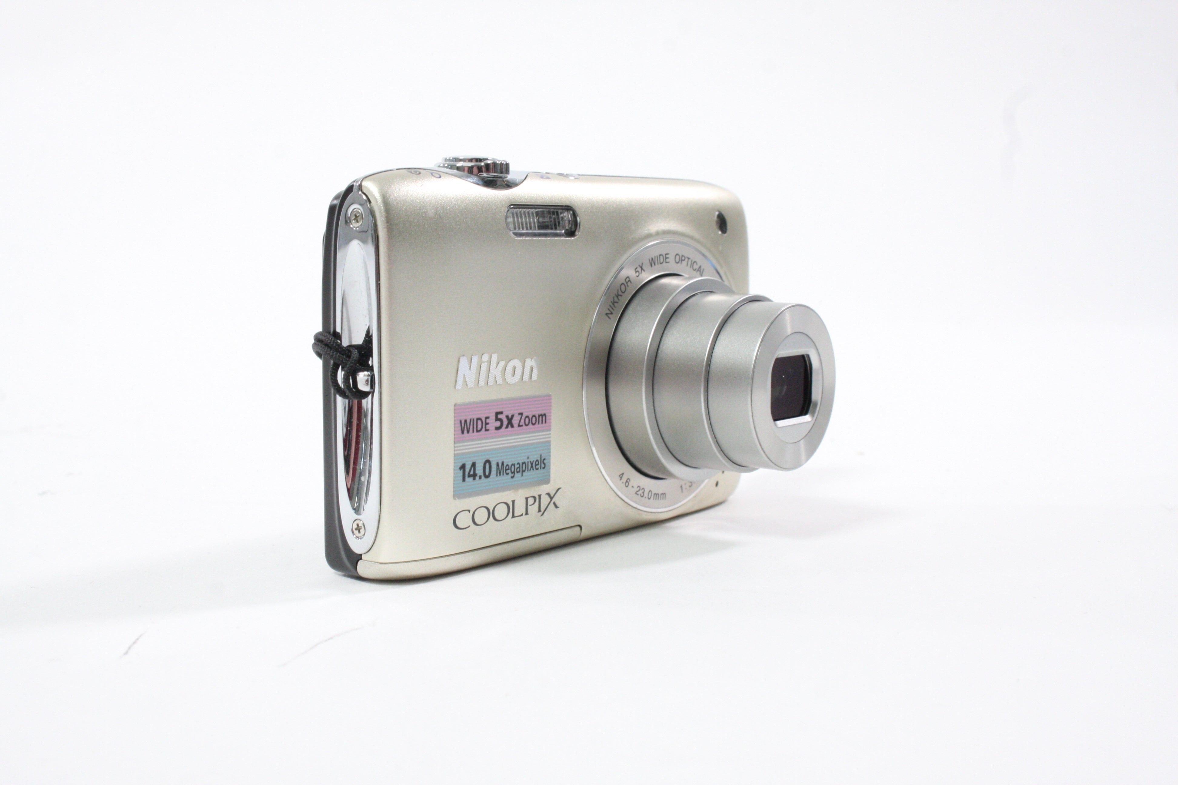 Nikon Coolpix S3100 Digital Point-and-Shoot Camera 5x Zoom 14mp (Silver)