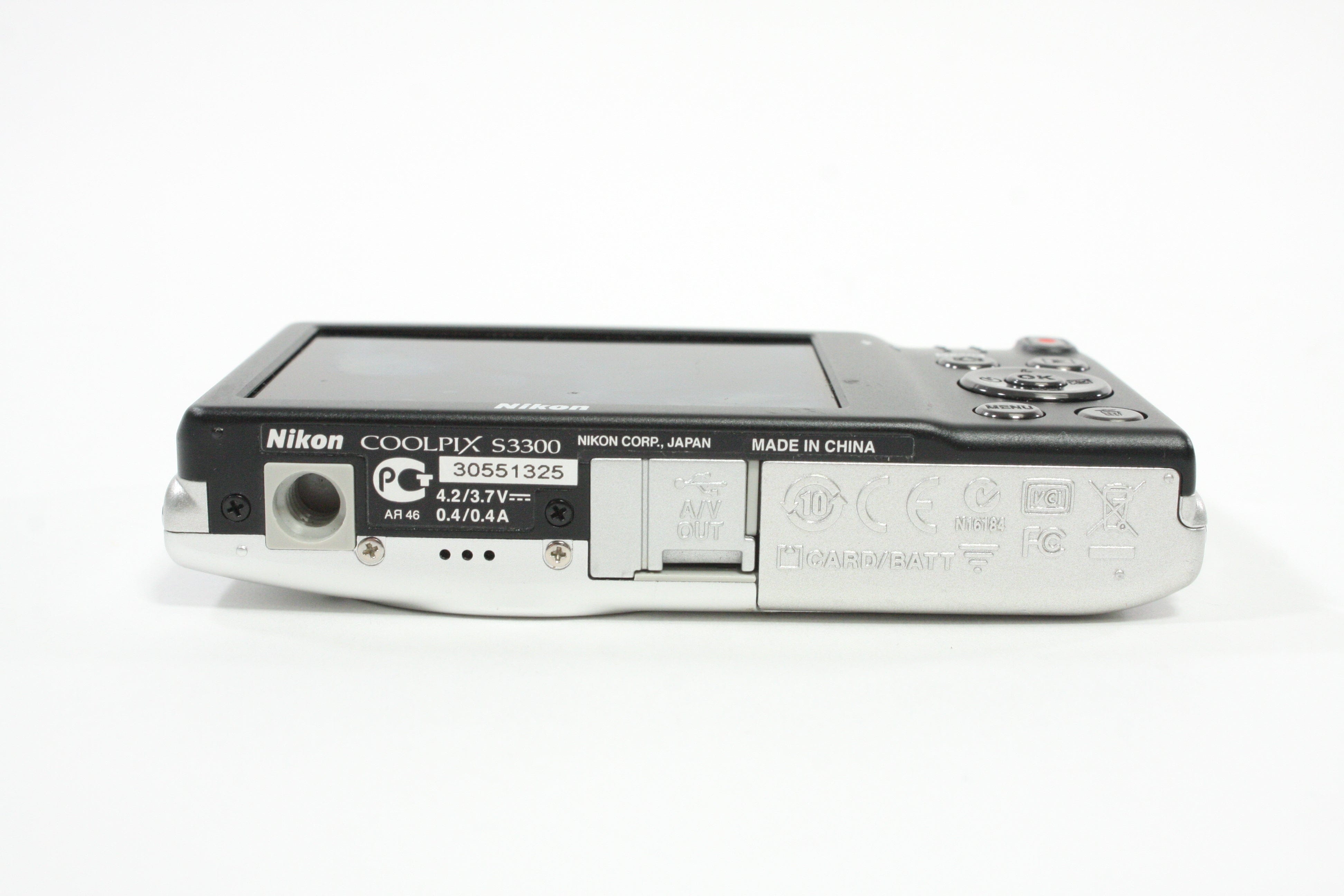 Nikon Coolpix S3300 Digital Point-and-Shoot 6x Zoom 16.0mp