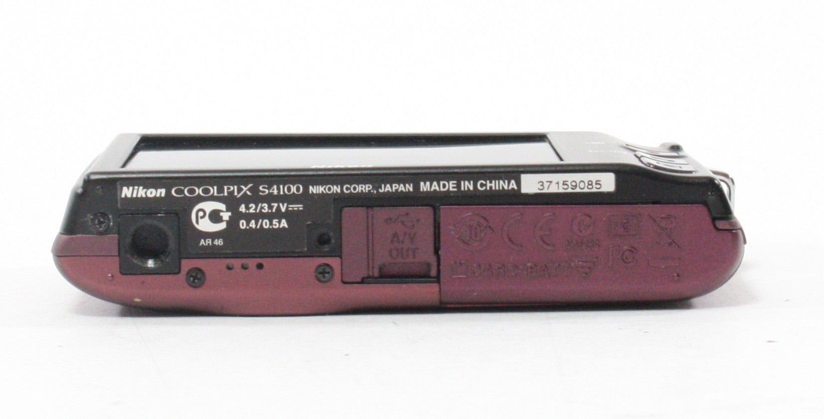 Nikon Coolpix S4100 5x Zoom 14mp  (Purple)