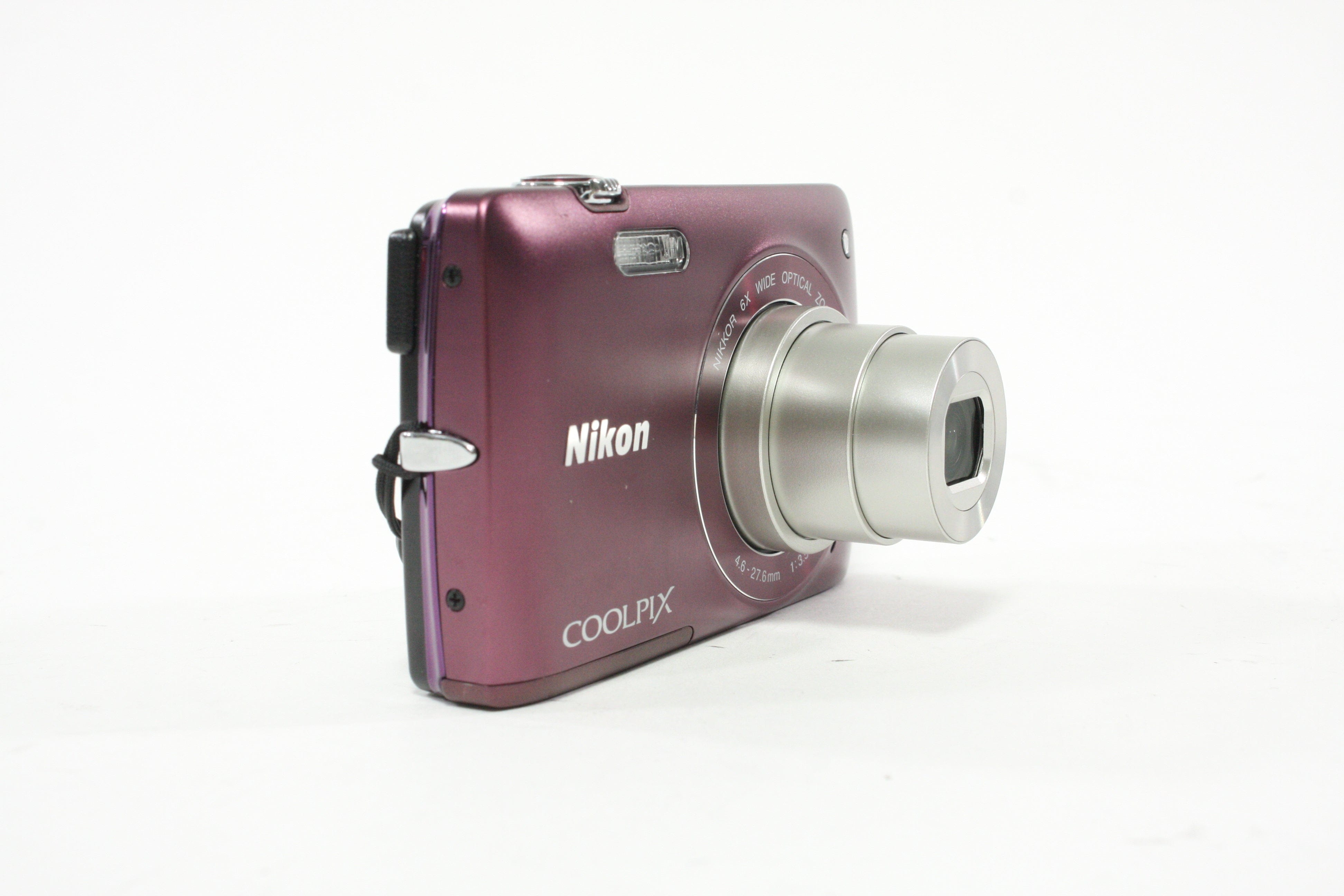 Nikon Coolpix S4300 Digital Point-and-Shoot 6x Zoom 16mp (Purple)