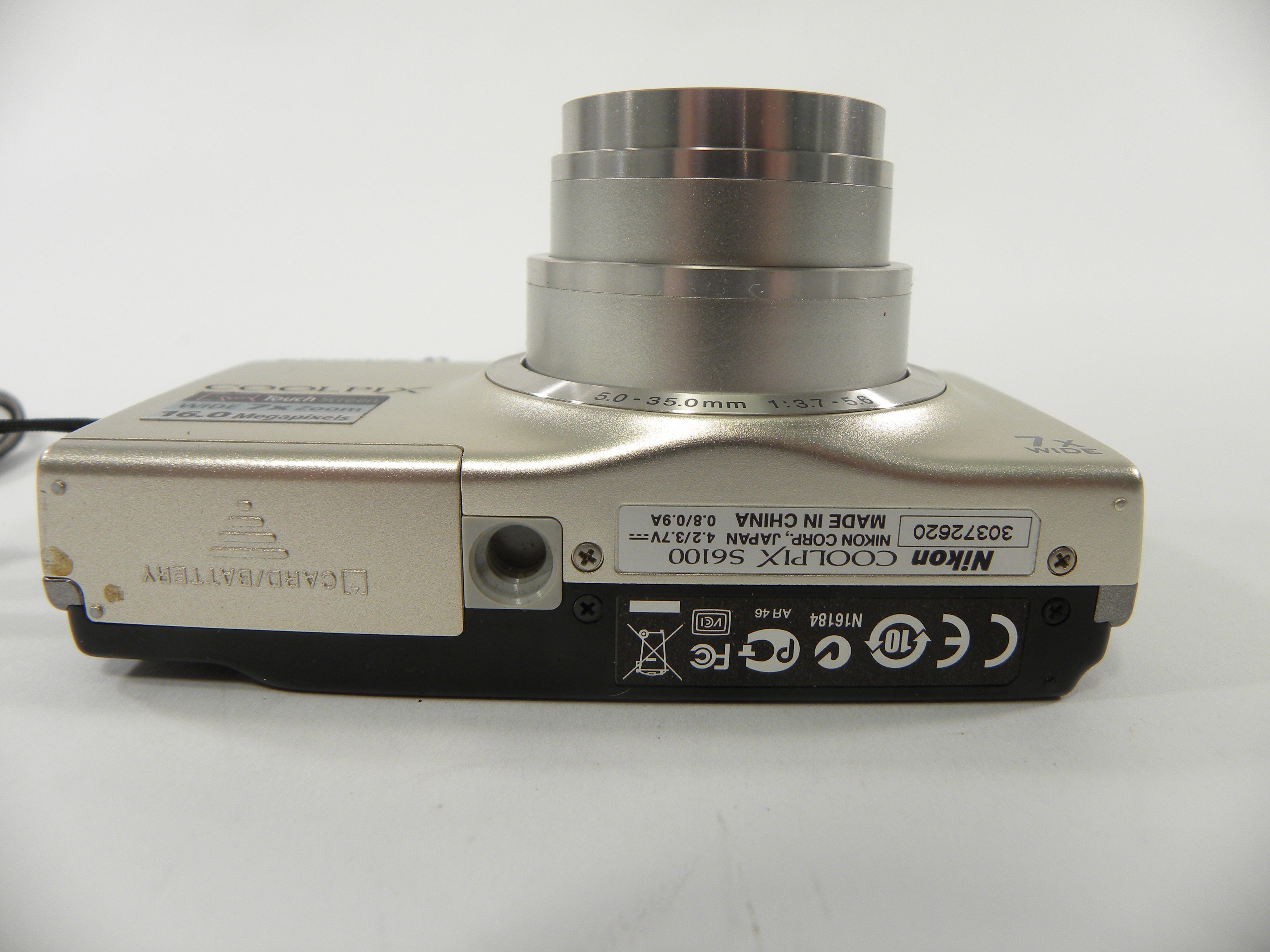 Nikon Coolpix S6100 16.0mp Digital Camera
