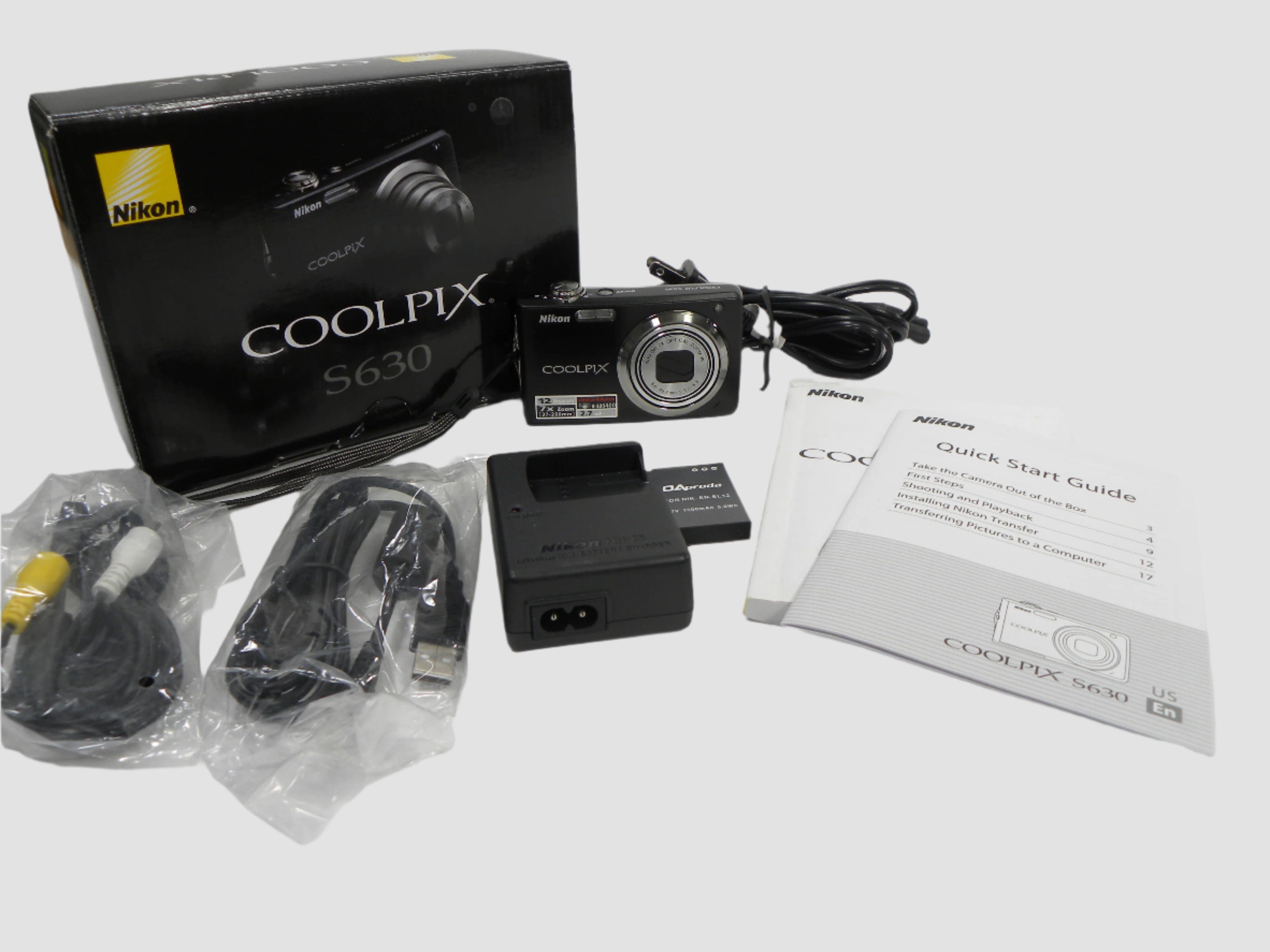 Nikon Coolpix S630 12.0mp Digital camera