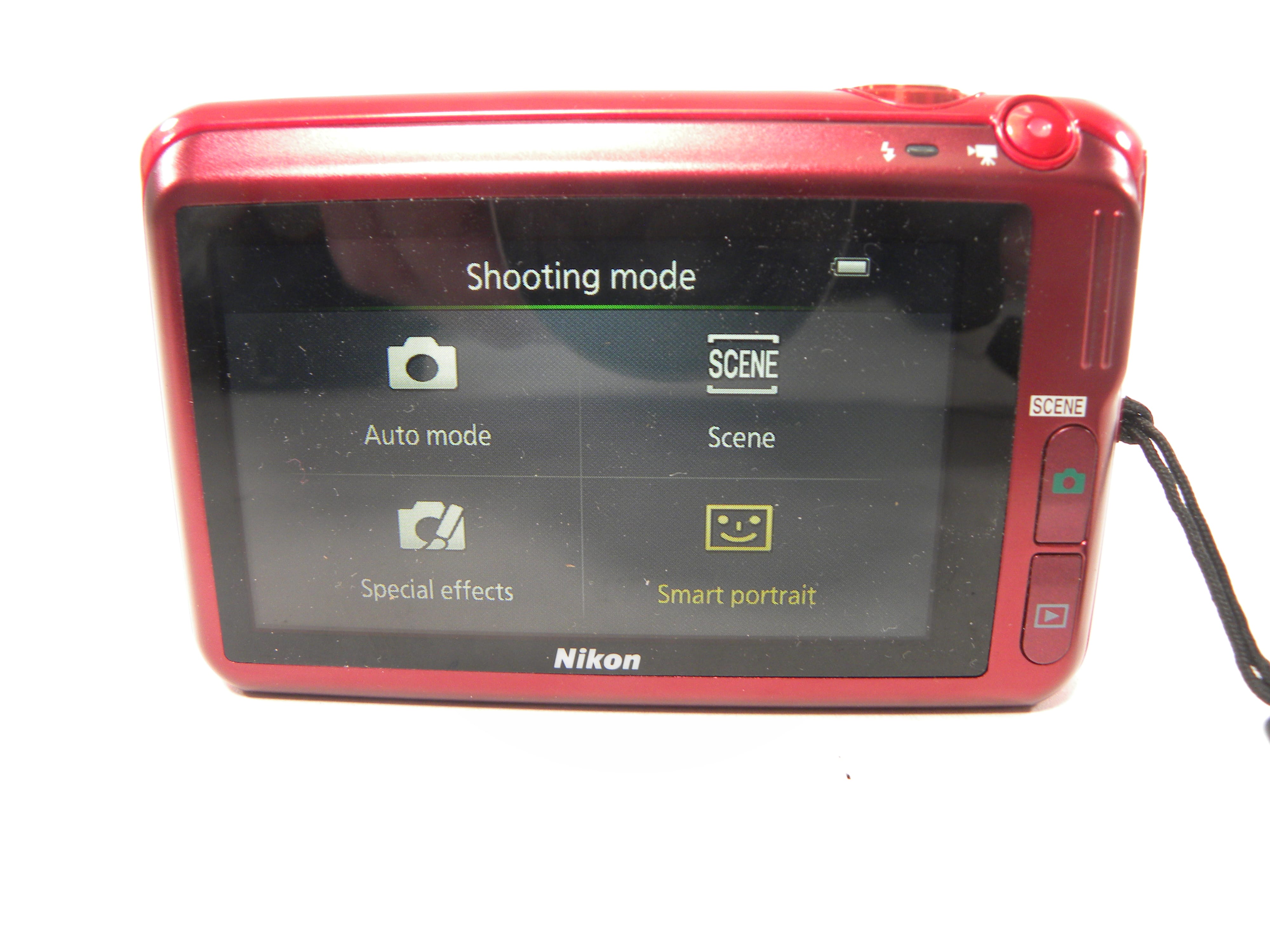 Nikon Coolpix S6400 16.0mp Digital Camera (RED) AS IS No Returns!!