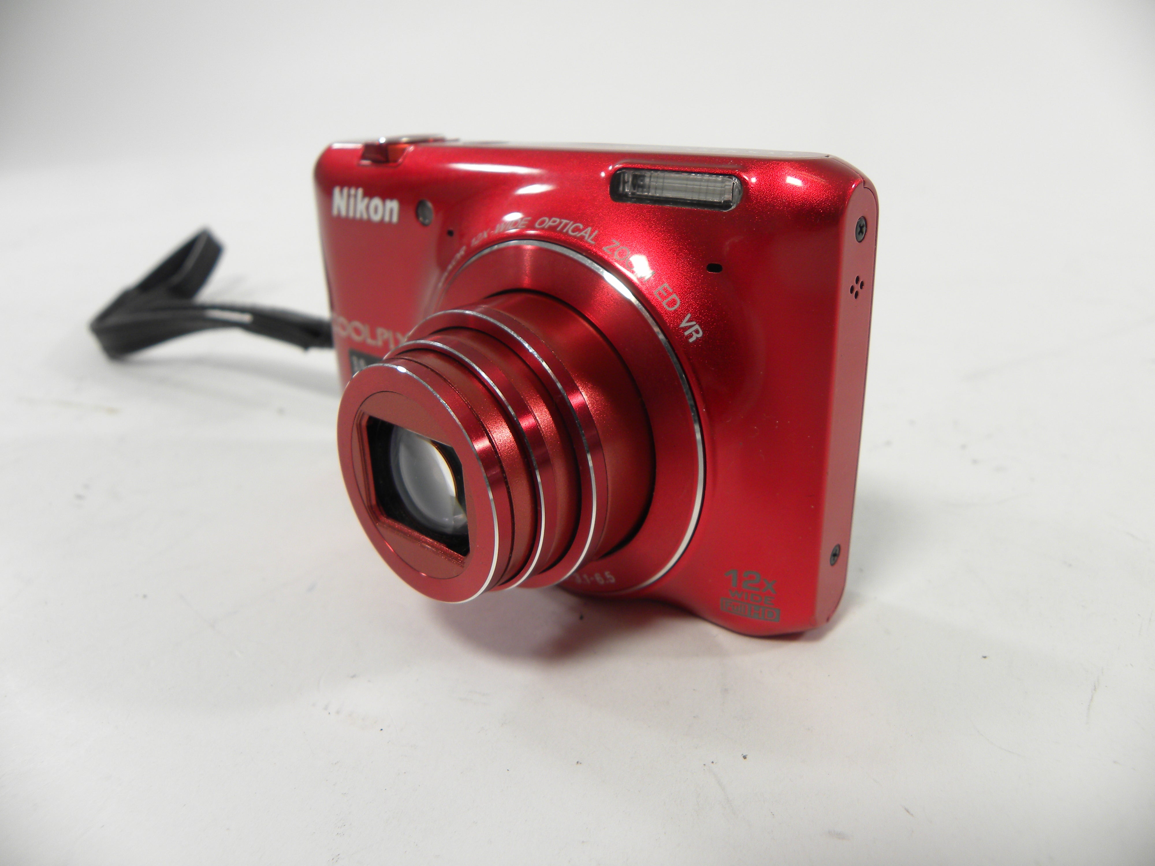 Nikon Coolpix S6400 16.0mp Digital Camera (RED) AS IS No Returns!!