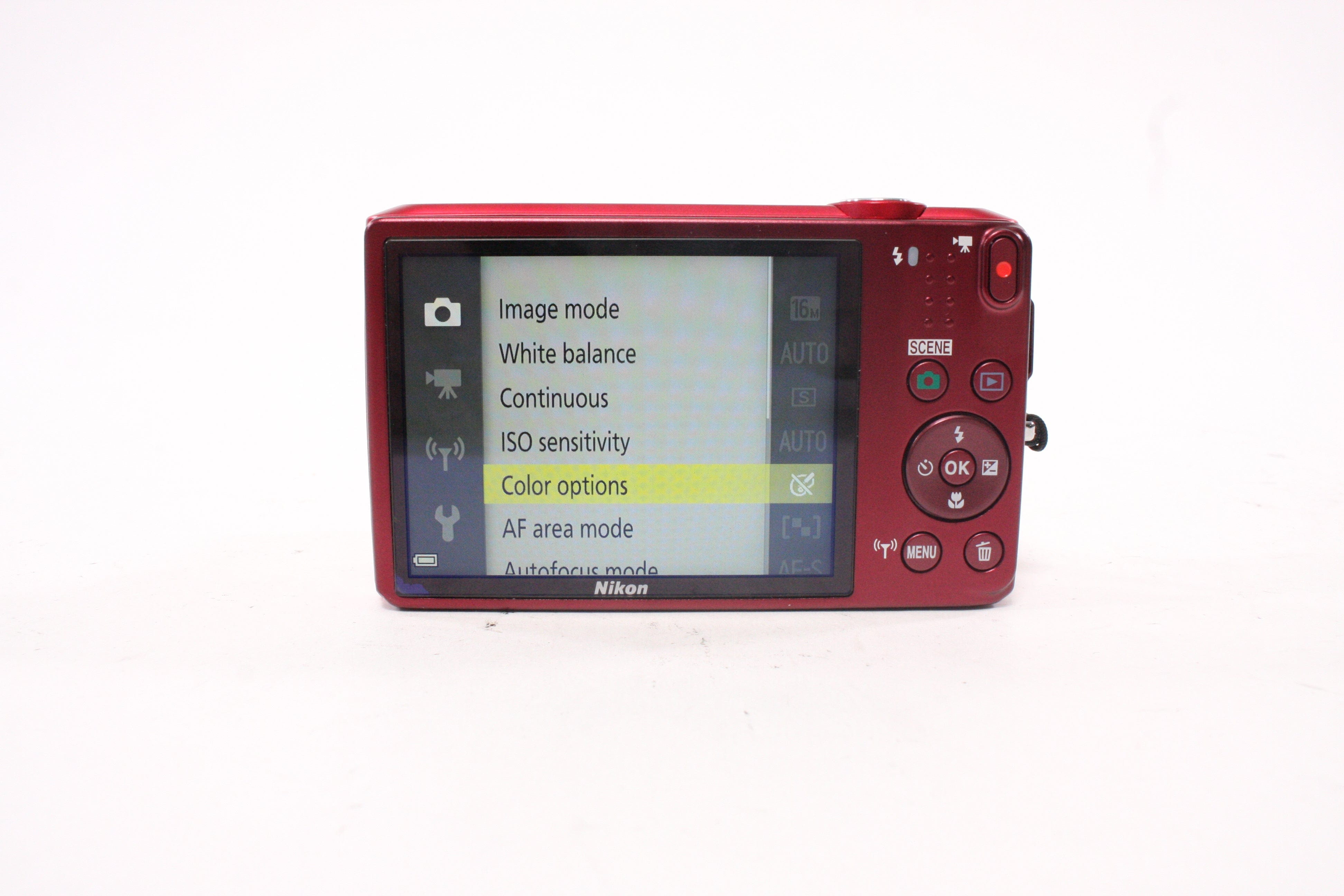 Nikon Coolpix S6800 Digital Point-and-Shoot Camera 12x Zoom 16.0mp