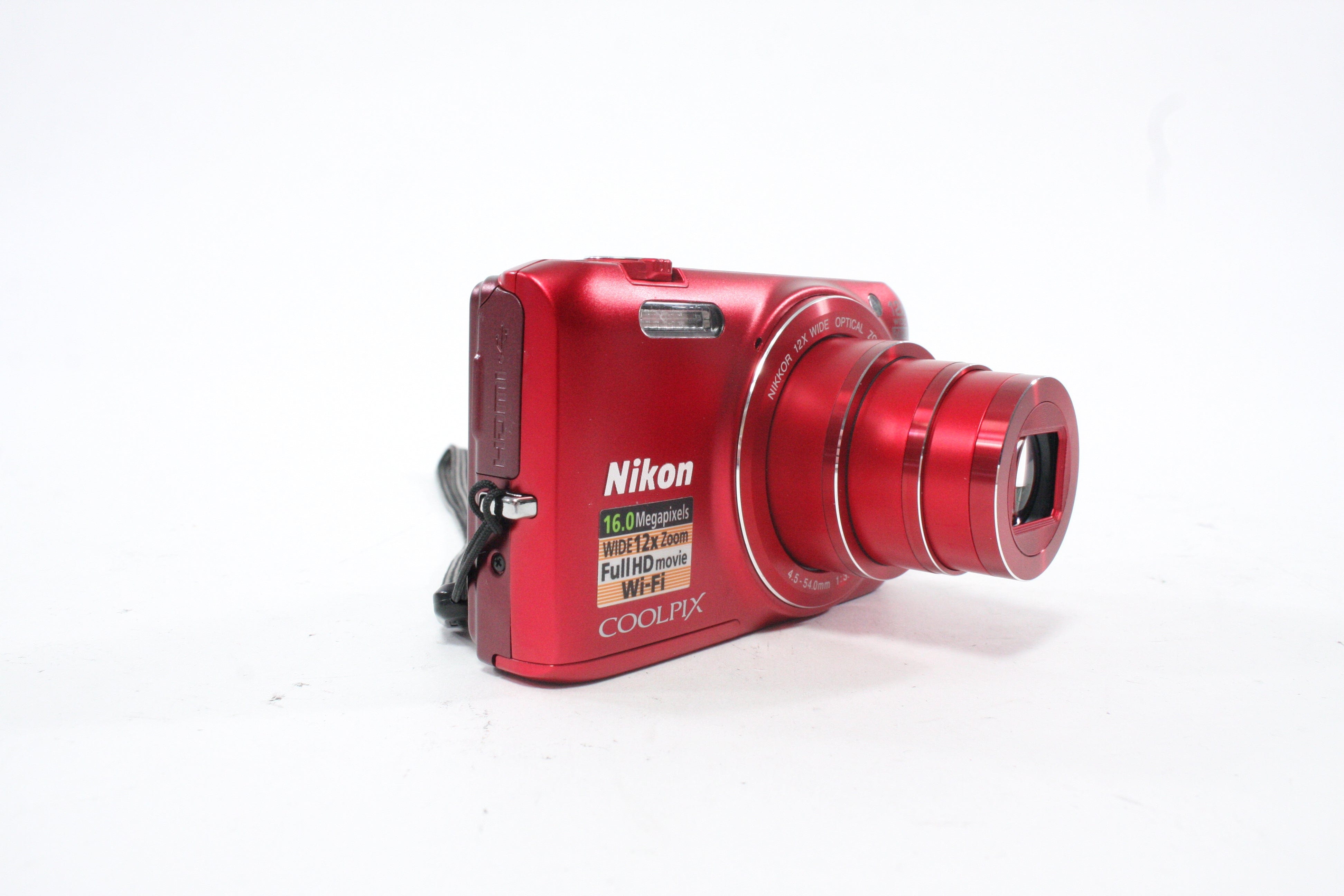 Nikon Coolpix S6800 Digital Point-and-Shoot Camera 12x Zoom 16.0mp