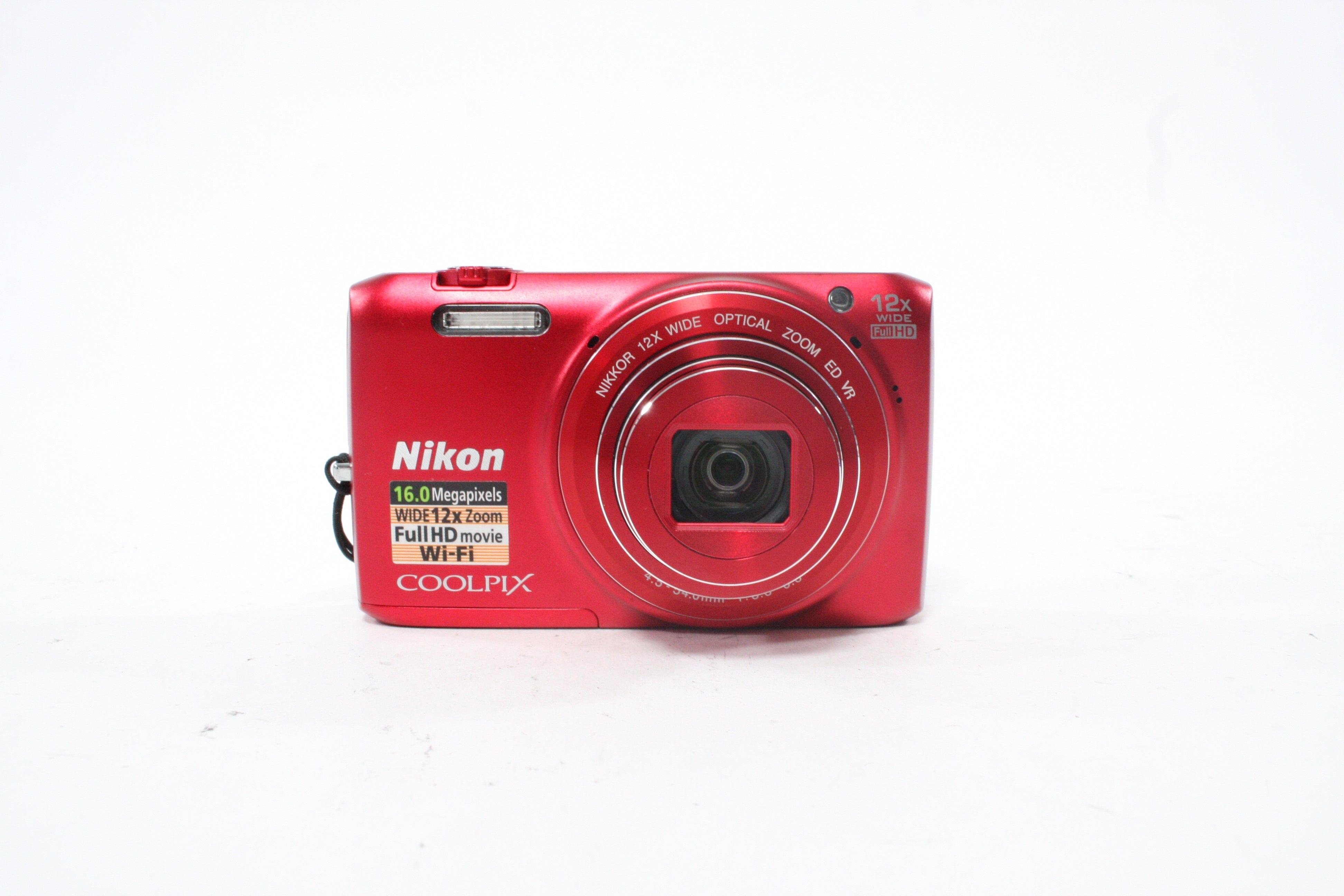 Nikon Coolpix S6800 Digital Point-and-Shoot Camera 12x Zoom 16.0mp