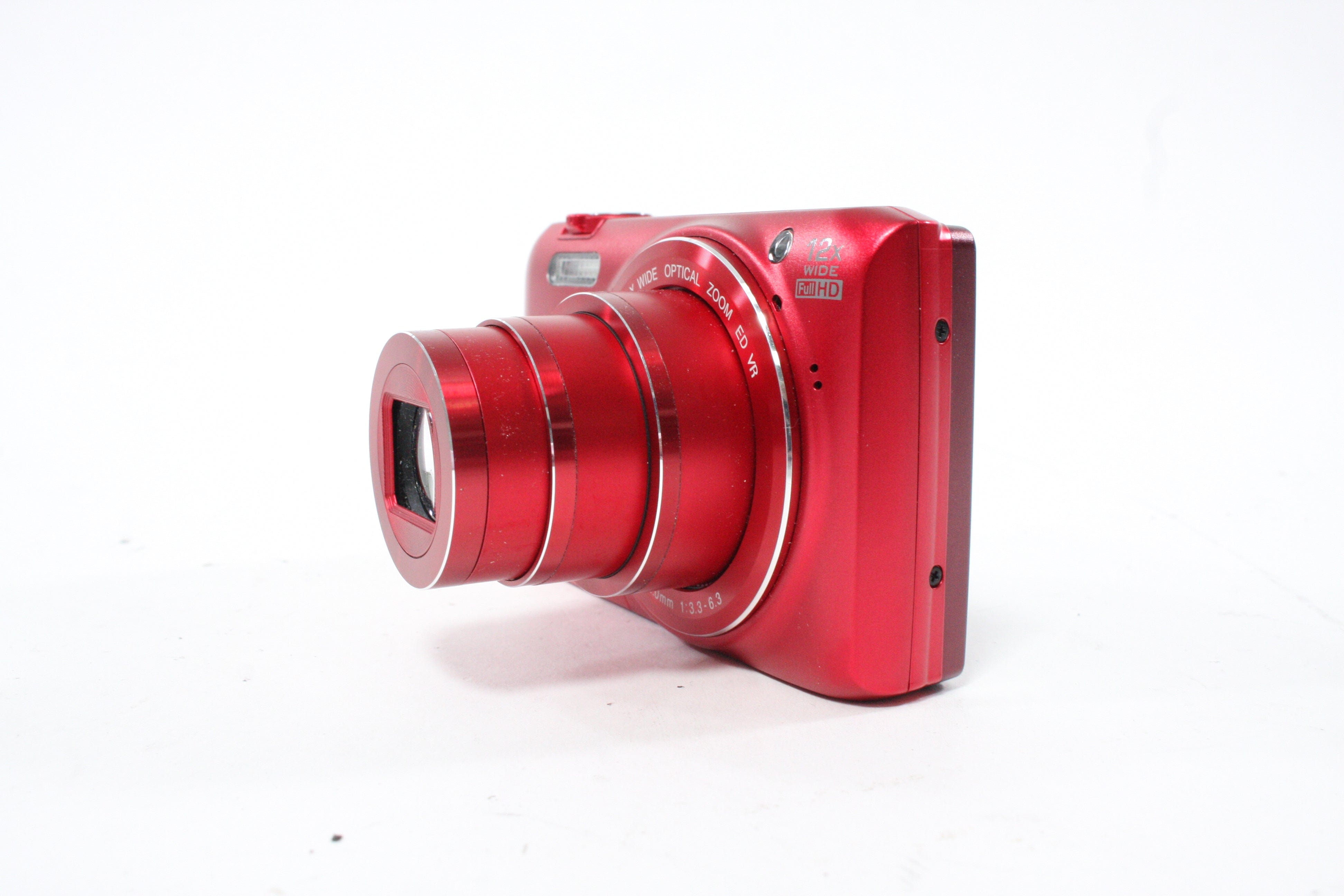 Nikon Coolpix S6800 Digital Point-and-Shoot Camera 12x Zoom 16.0mp (Red)