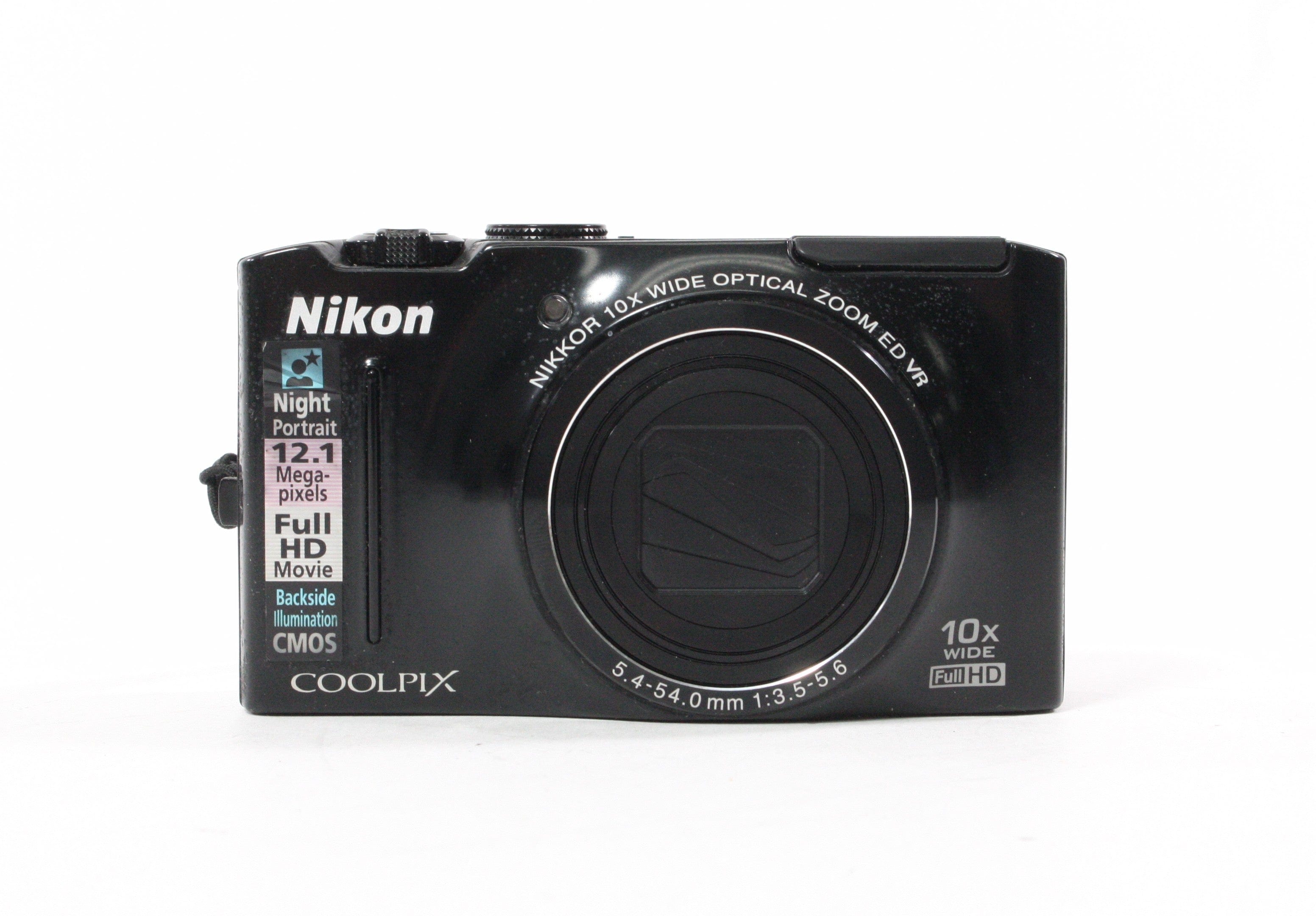 Nikon Coolpix S8100 Point-and-Shoot Digital Camera 10x Zoom 12.1mp