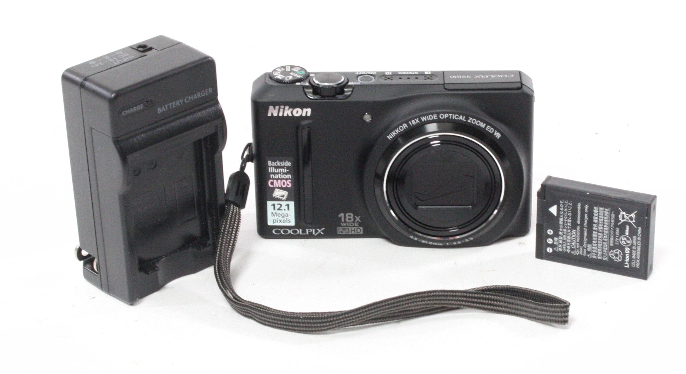 Nikon Coolpix S9100 12.1mp 18x Zoom