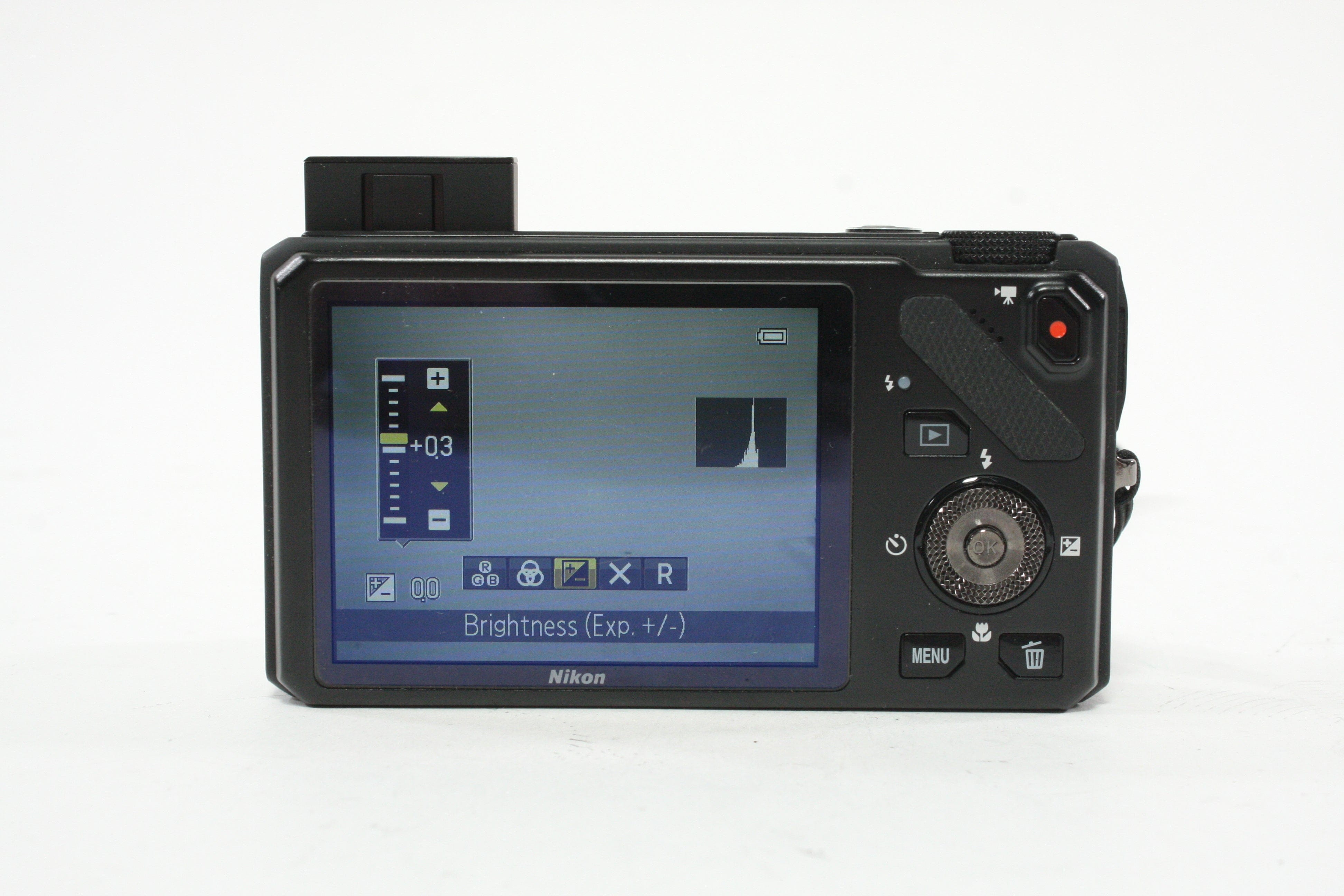 Nikon Coolpix S9200 Point-and-Shoot Camera 18x Zoom 16.0mp AS-IS