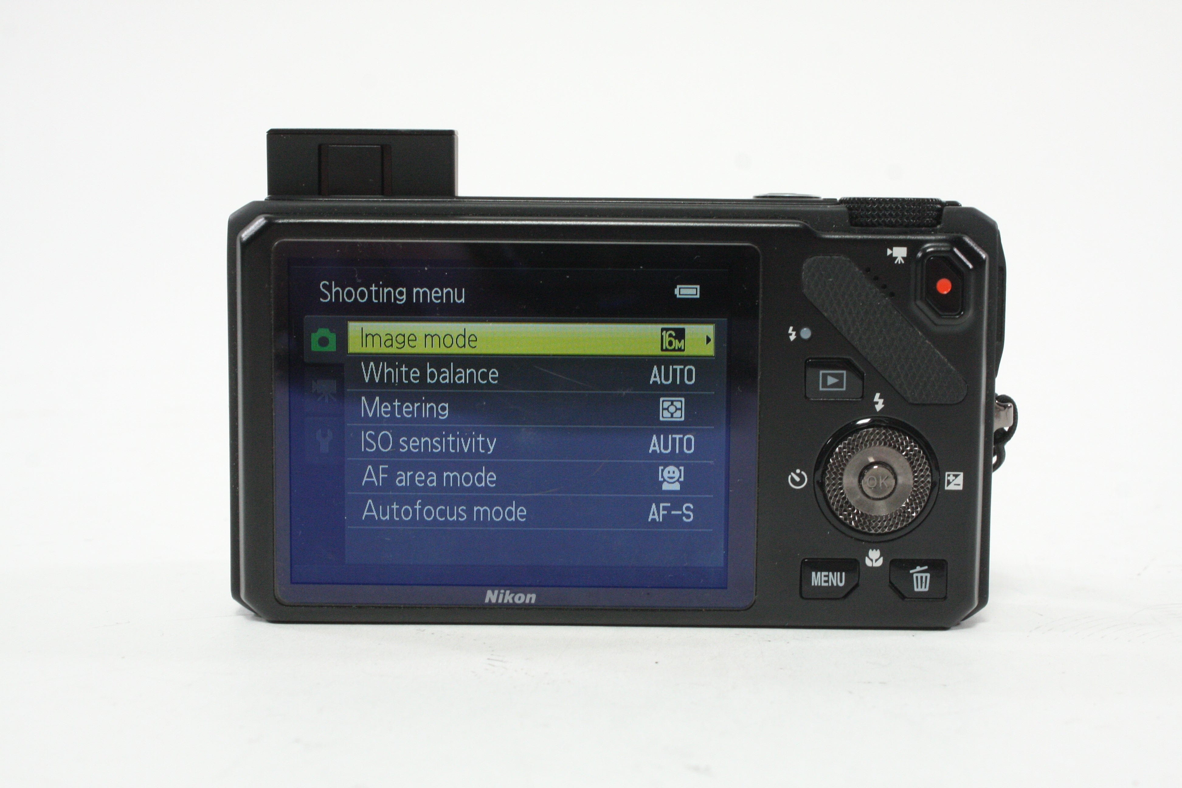 Nikon Coolpix S9200 Point-and-Shoot Camera 18x Zoom 16.0mp AS-IS