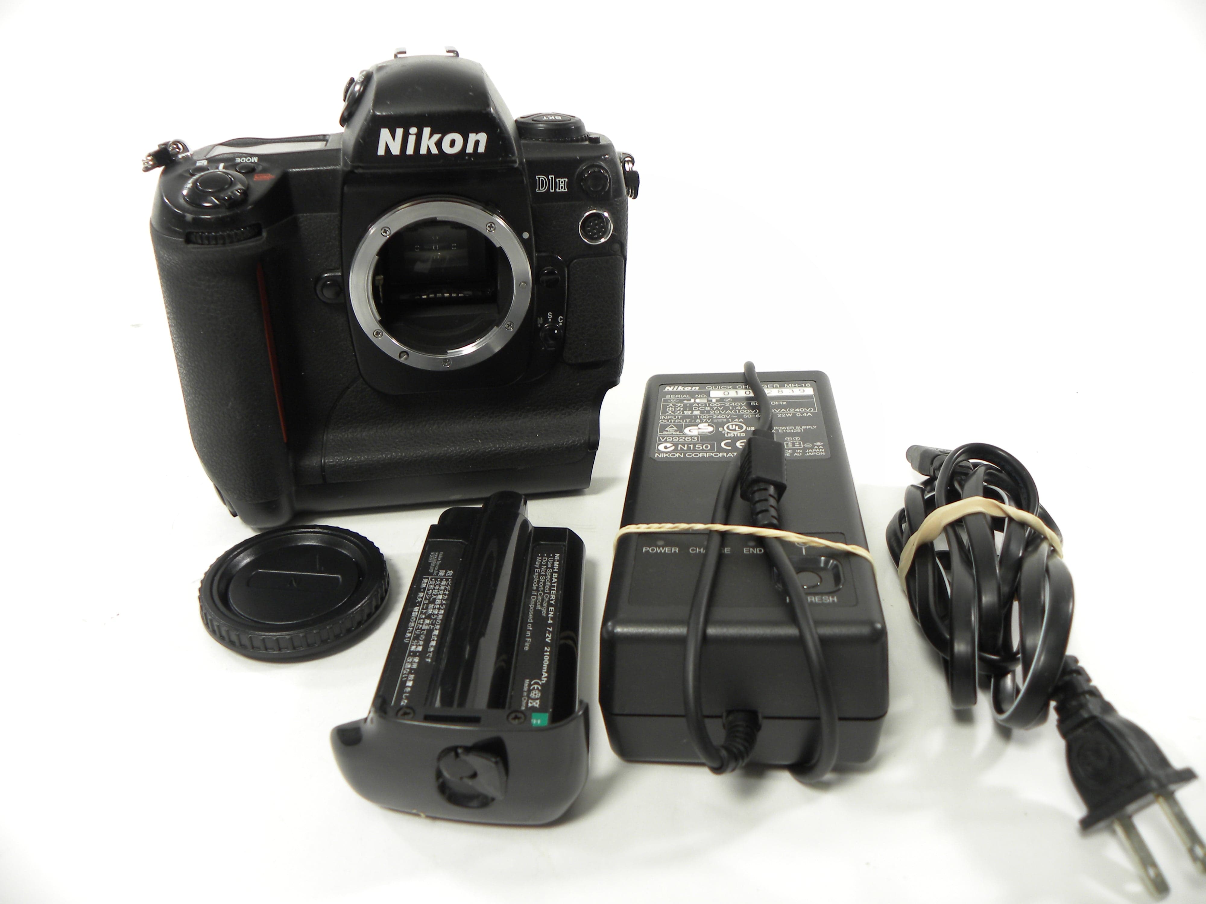 Nikon D1H 2.7mp Digital SLR Body Only Shutter Ct. N/A