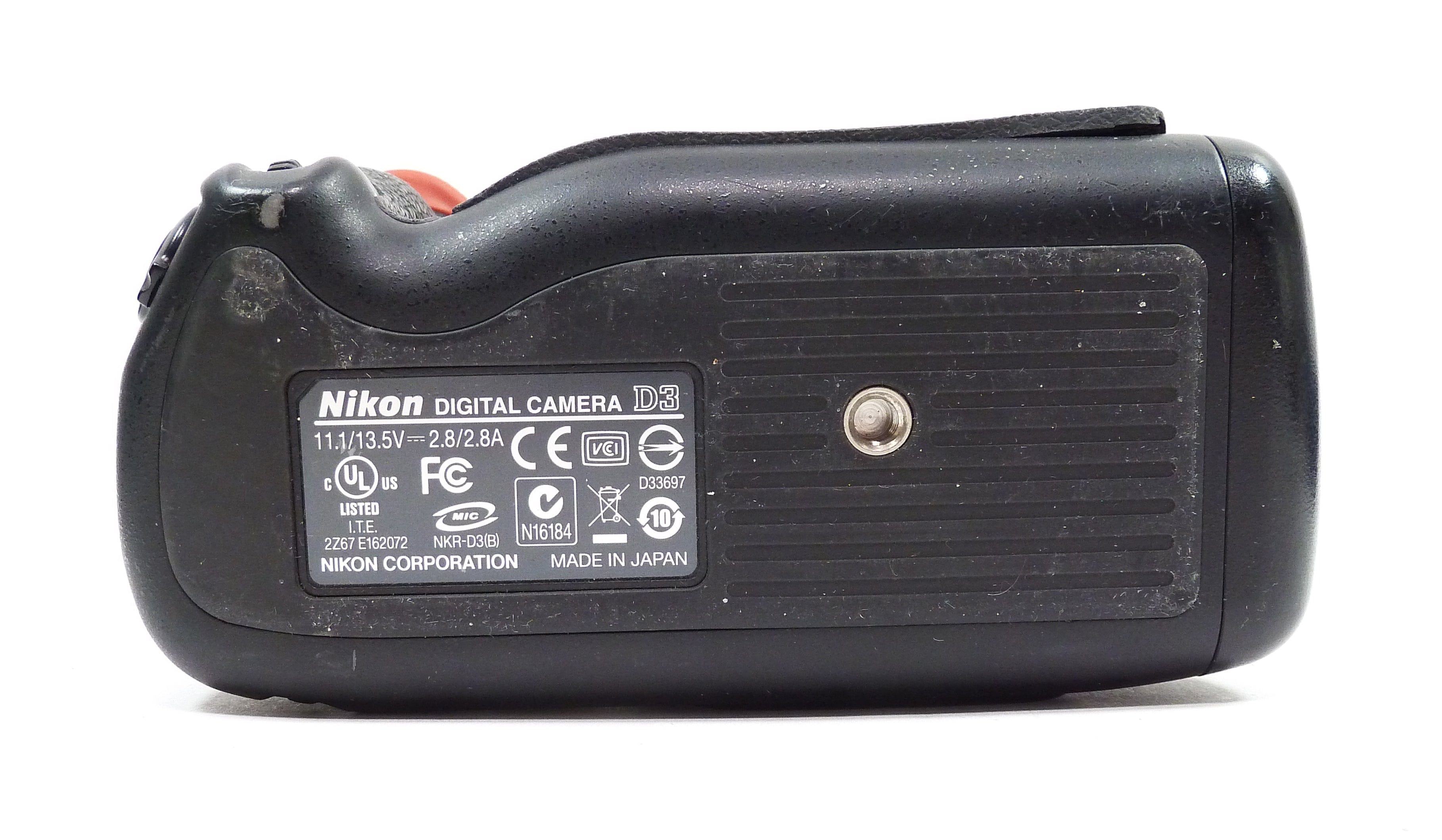 Nikon D3 DSLR Camera Body with a Shutter Count of 33,923