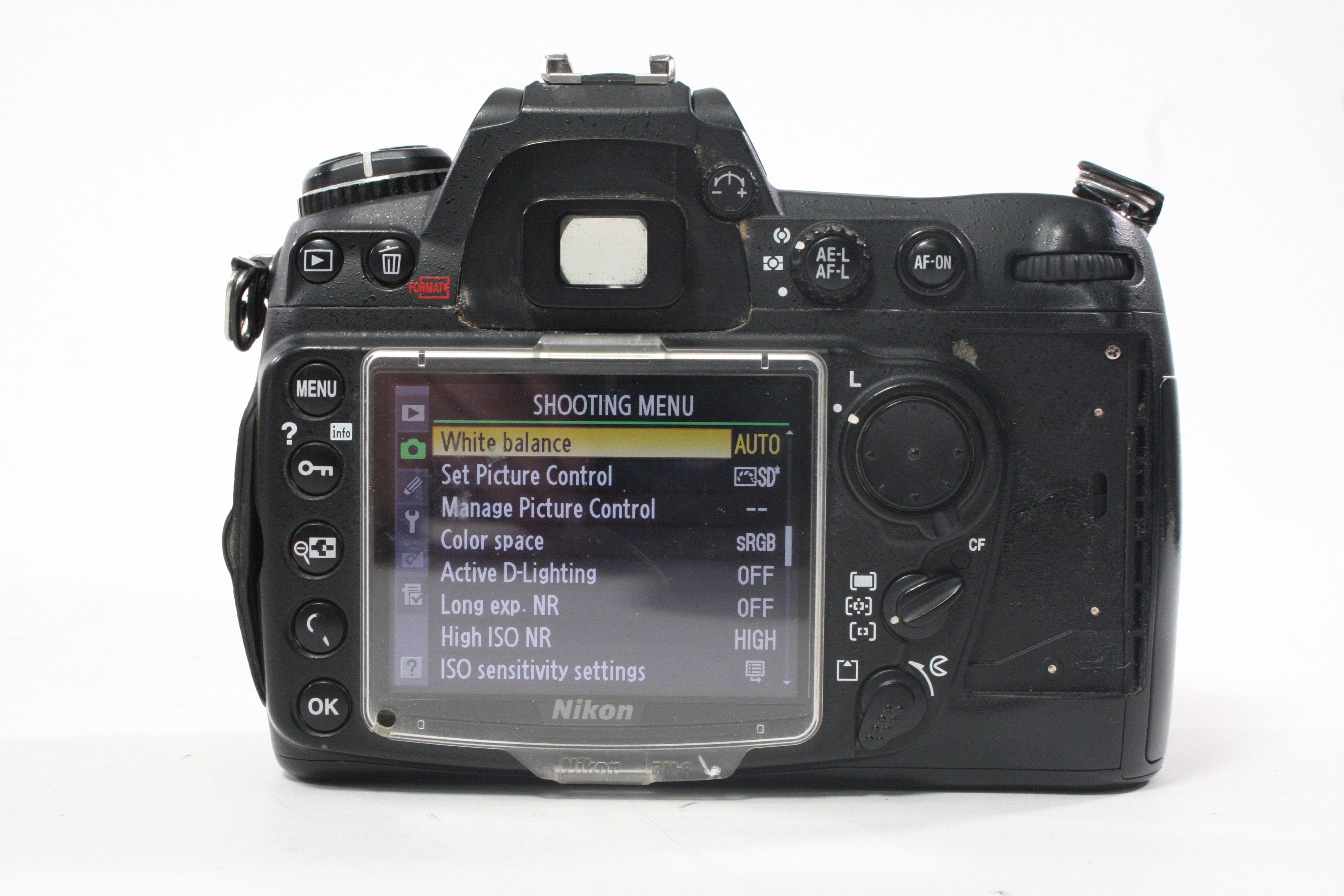 Nikon D300 Digital SLR Camera Body with Shutter Count 129,624
