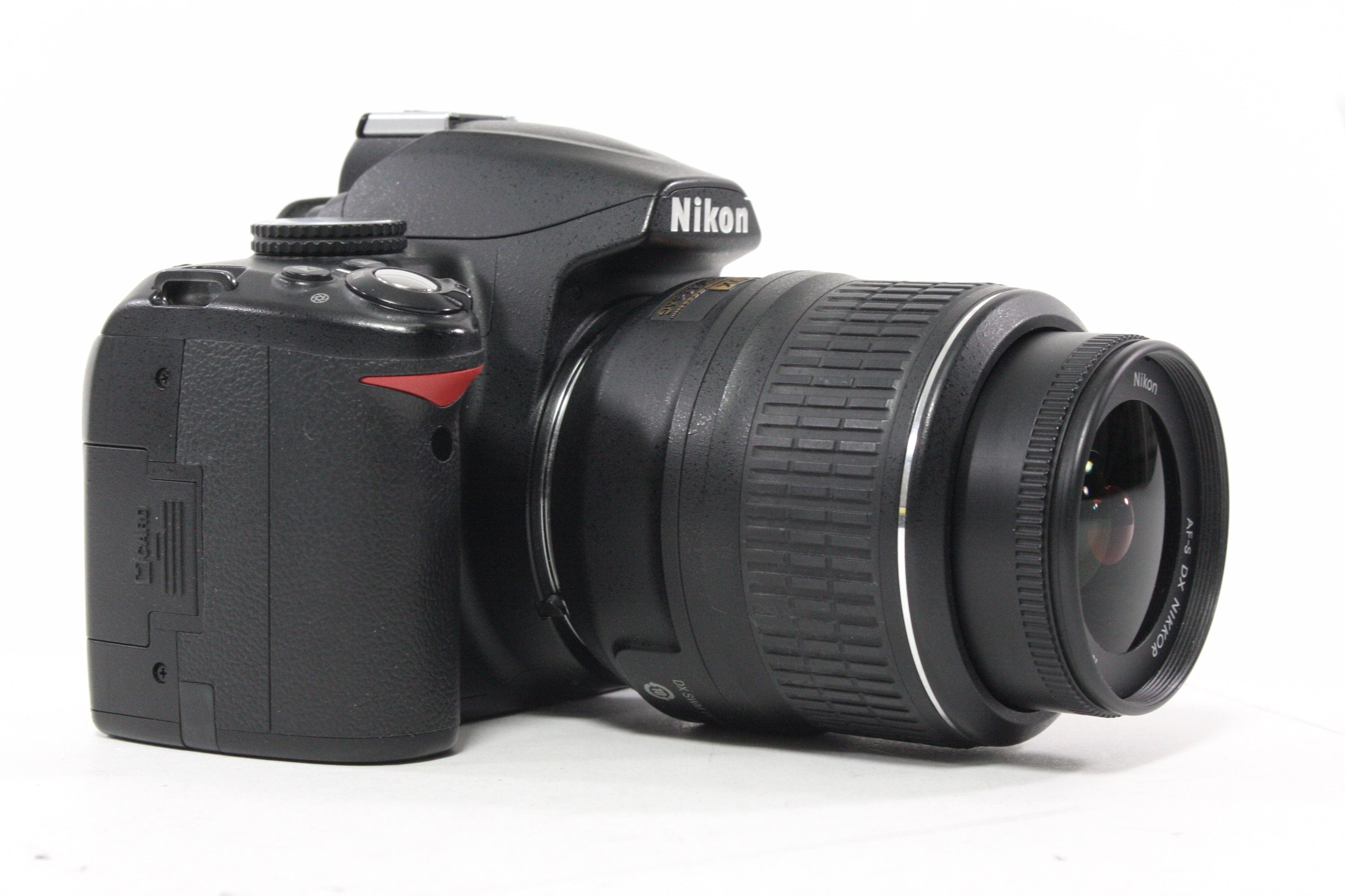 Nikon D3000 DSLR Camera with f/18-55 f/3.5-5.6 G Lens with a Shutter Count 9,964