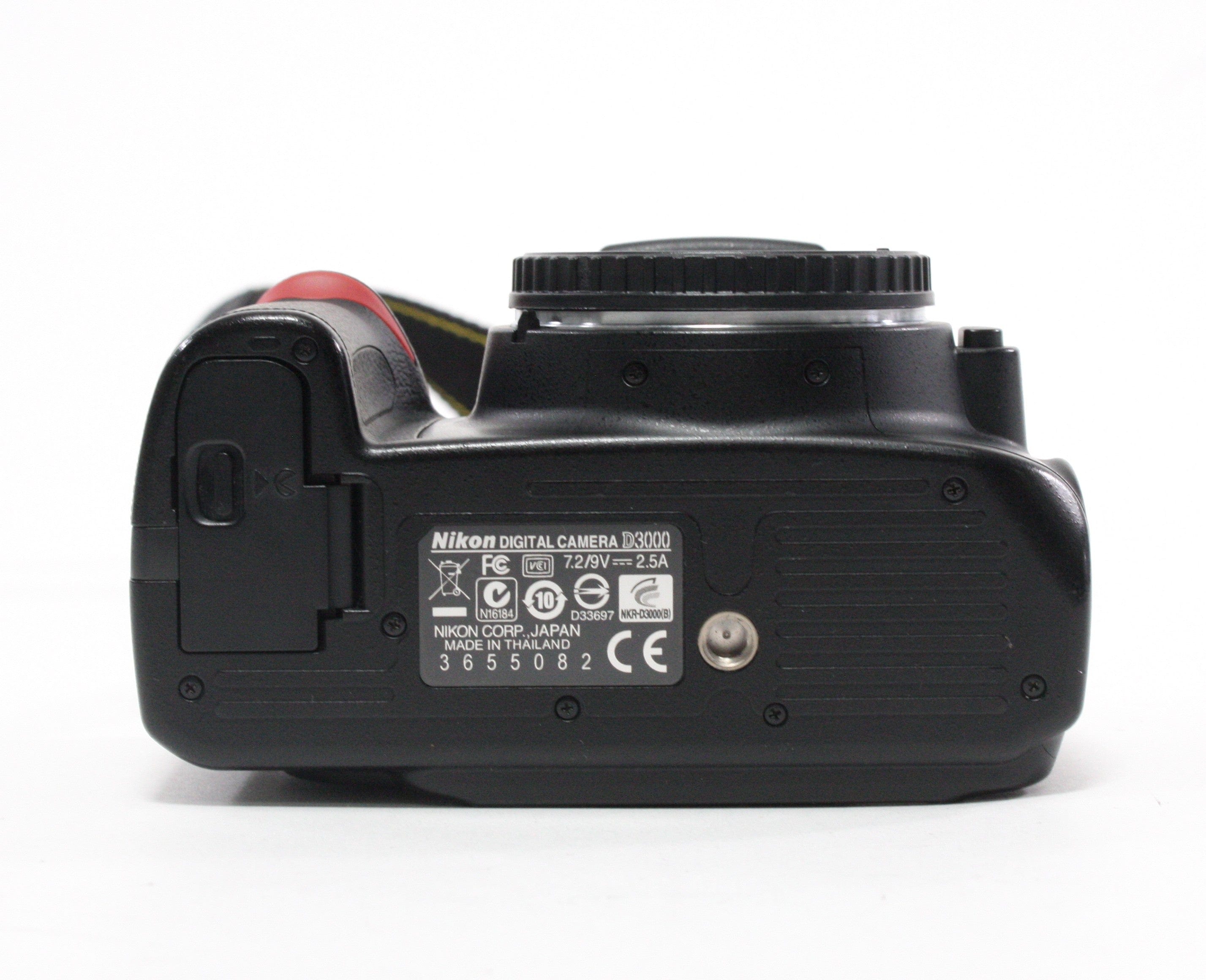 Nikon D3000 DSLR Camera with Shutter Count 6,569.  Body Only.
