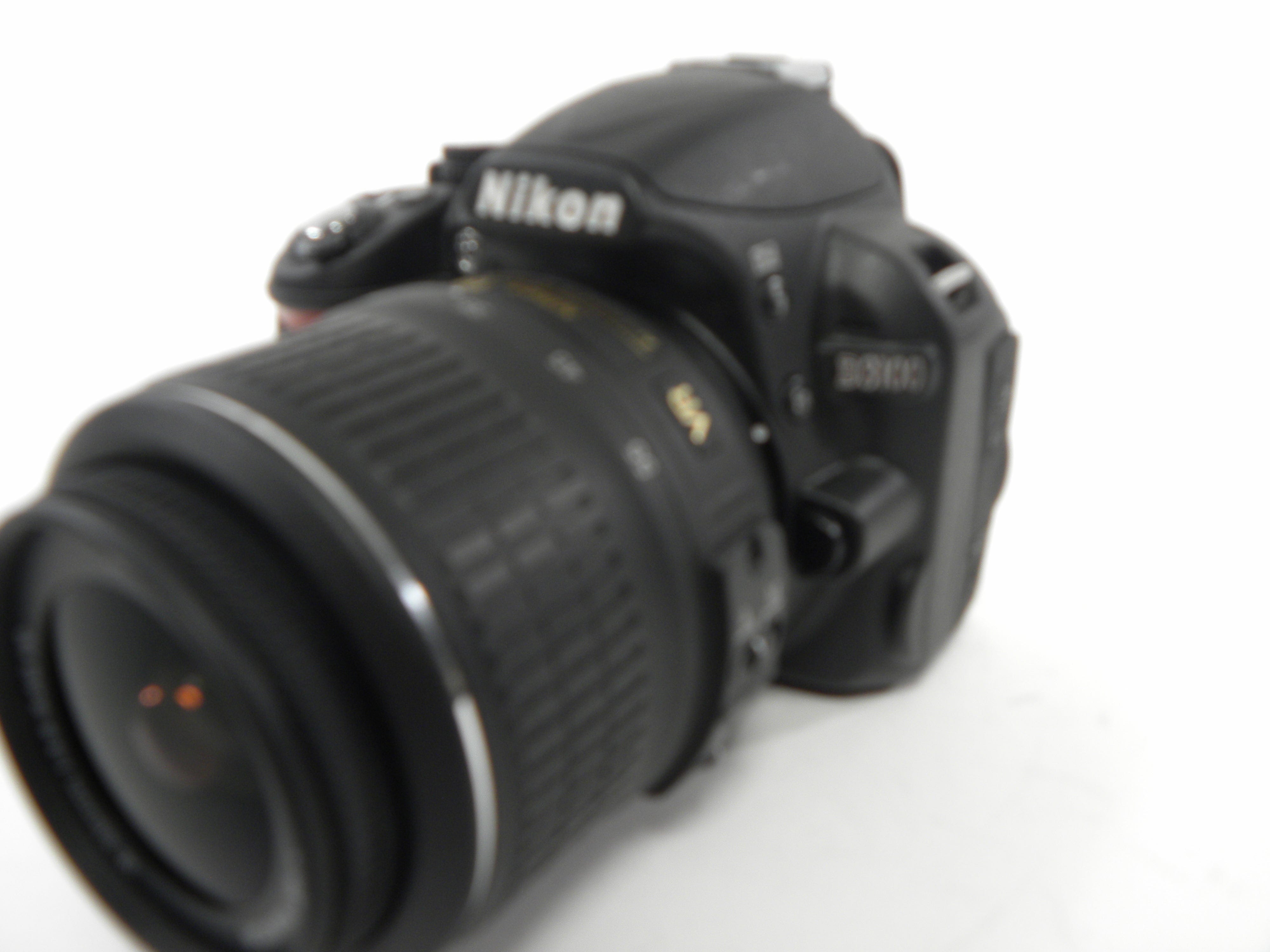 Nikon D3100 14.2mp Digital SLR w/AF-S Nikkor 18-55 DX VR Shutter Ct. 1,998