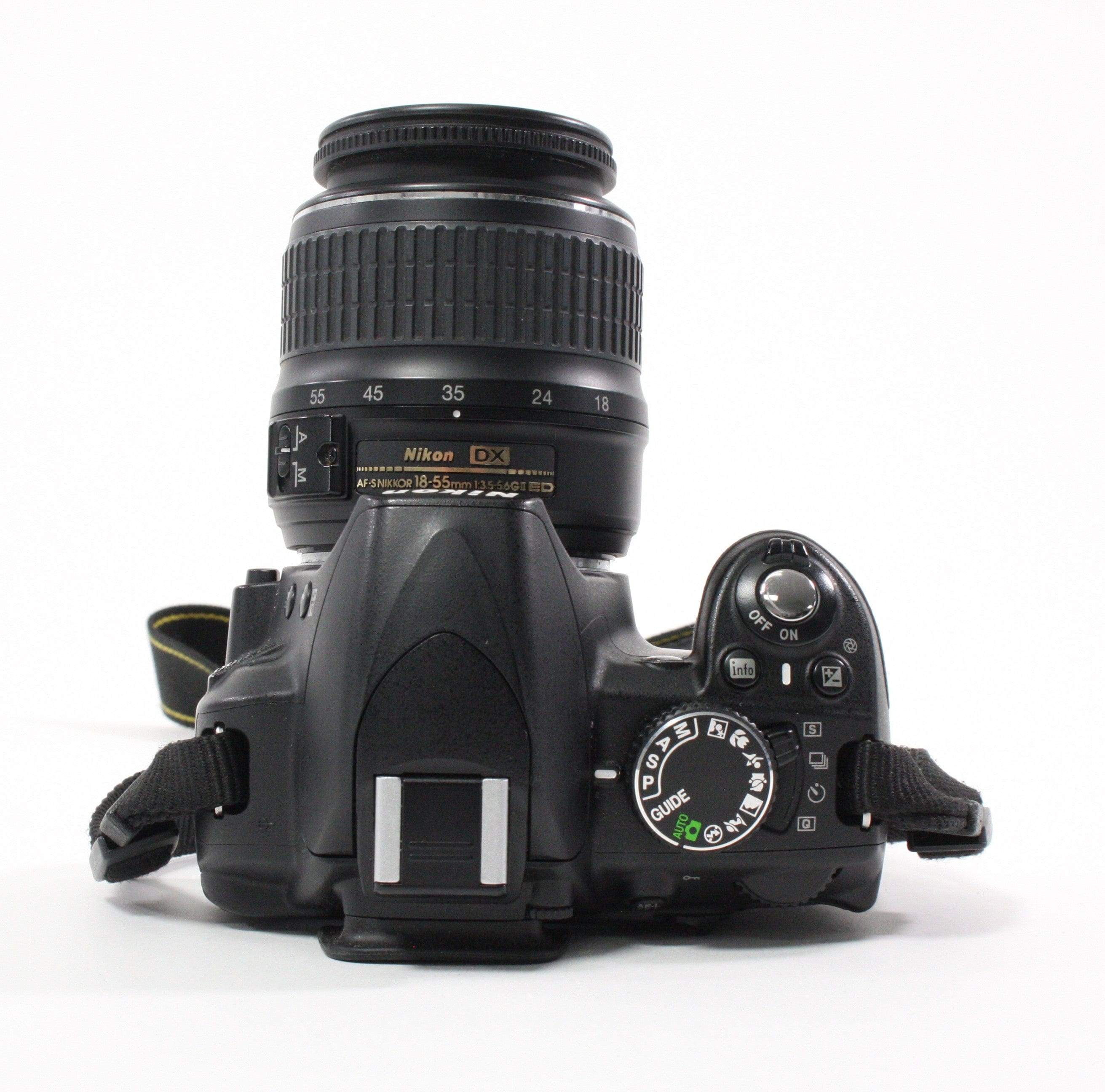 Nikon D3100 Digital SLR Camera with 18-55mm f/3.5-5.6G II ED Lens Shutter Count 7,869