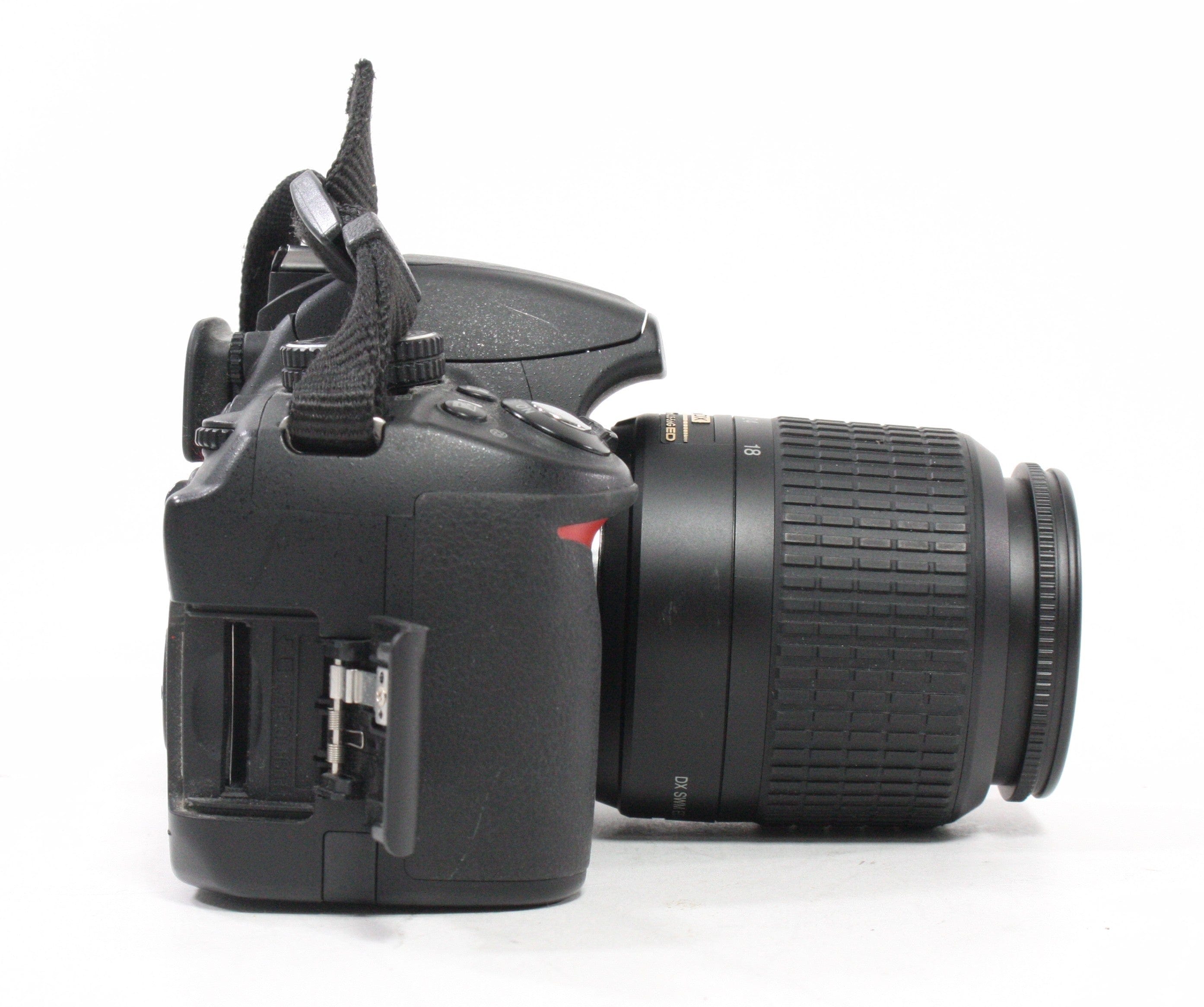 Nikon D3100 Digital SLR with 18-55mm f/3.5-5.6G ED Lens with Shutter Count 11,885
