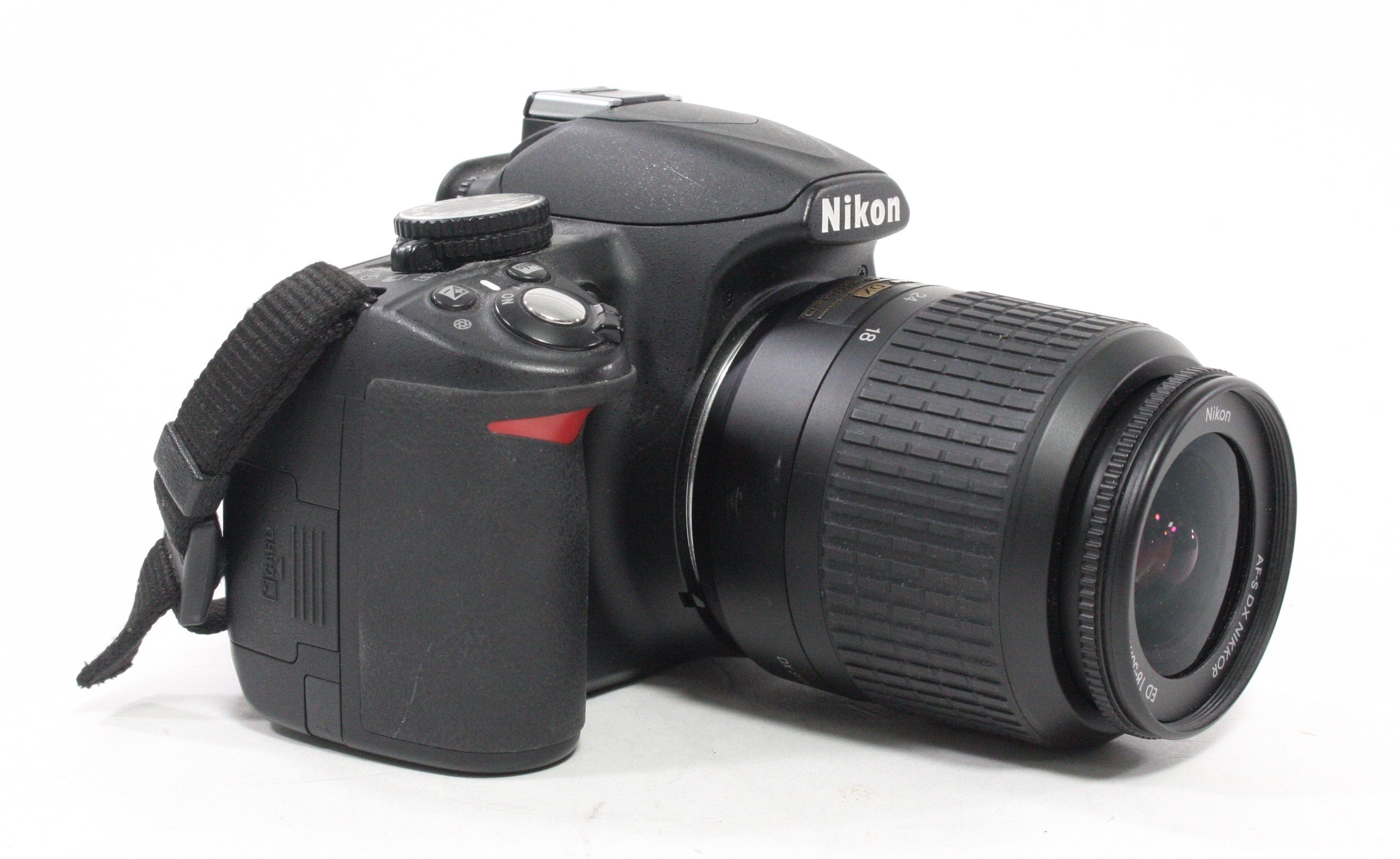 Nikon D3100 Digital SLR with 18-55mm f/3.5-5.6G ED Lens with Shutter Count 11,885