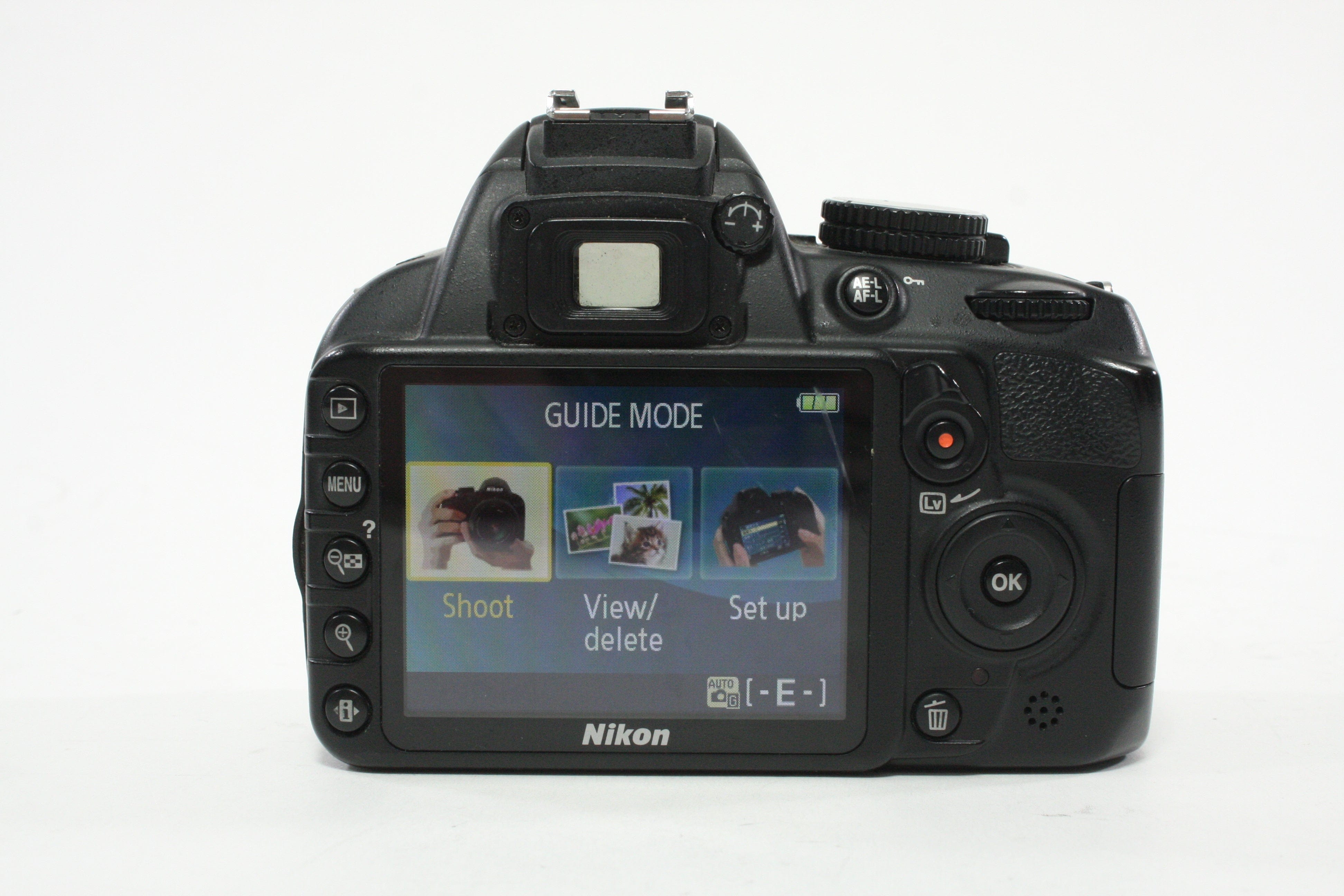 Nikon D3100 DSLR Camera Body with a Shutter Count of 11,461